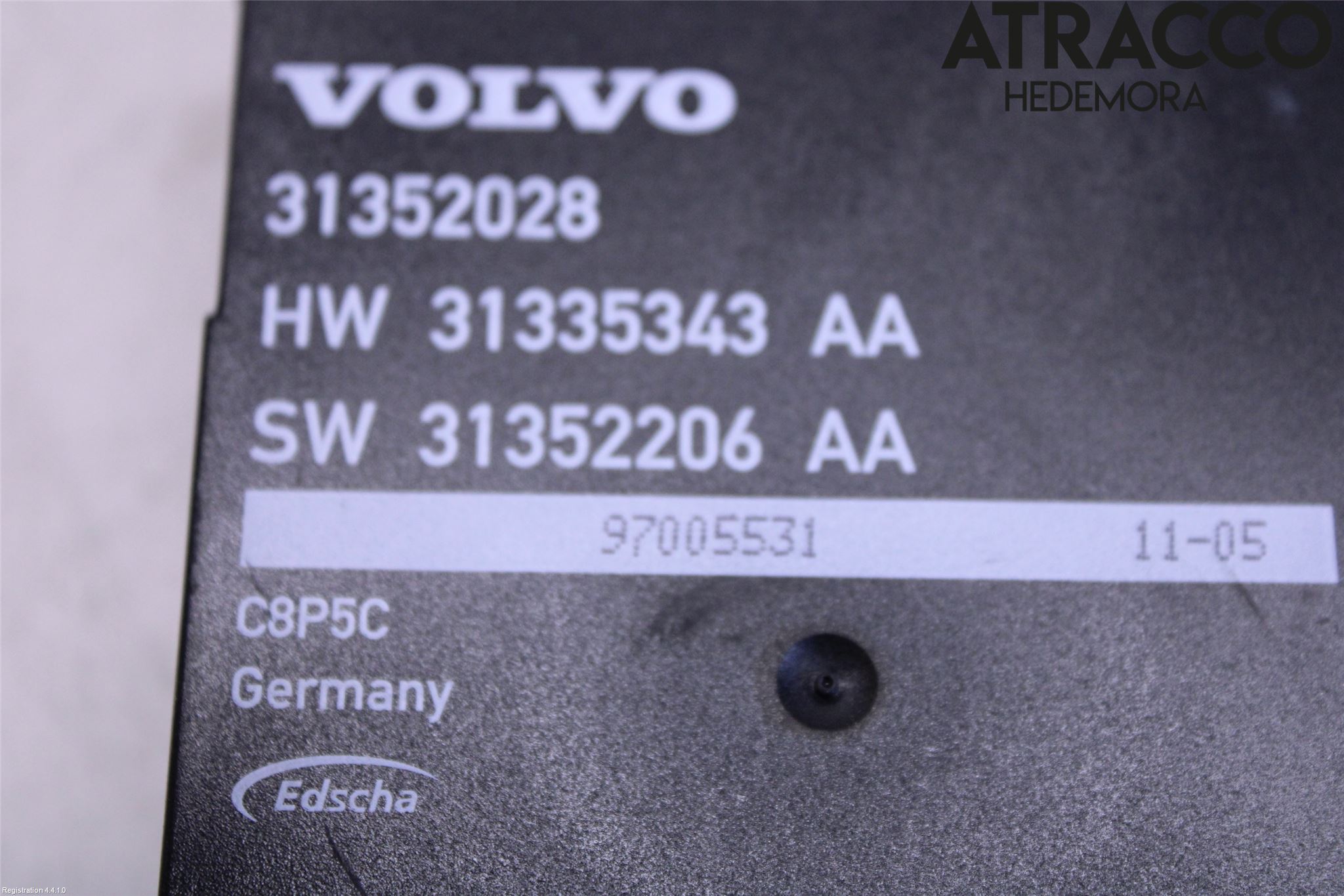 Volvo XC60 09-13 Styrenhet Baklucka