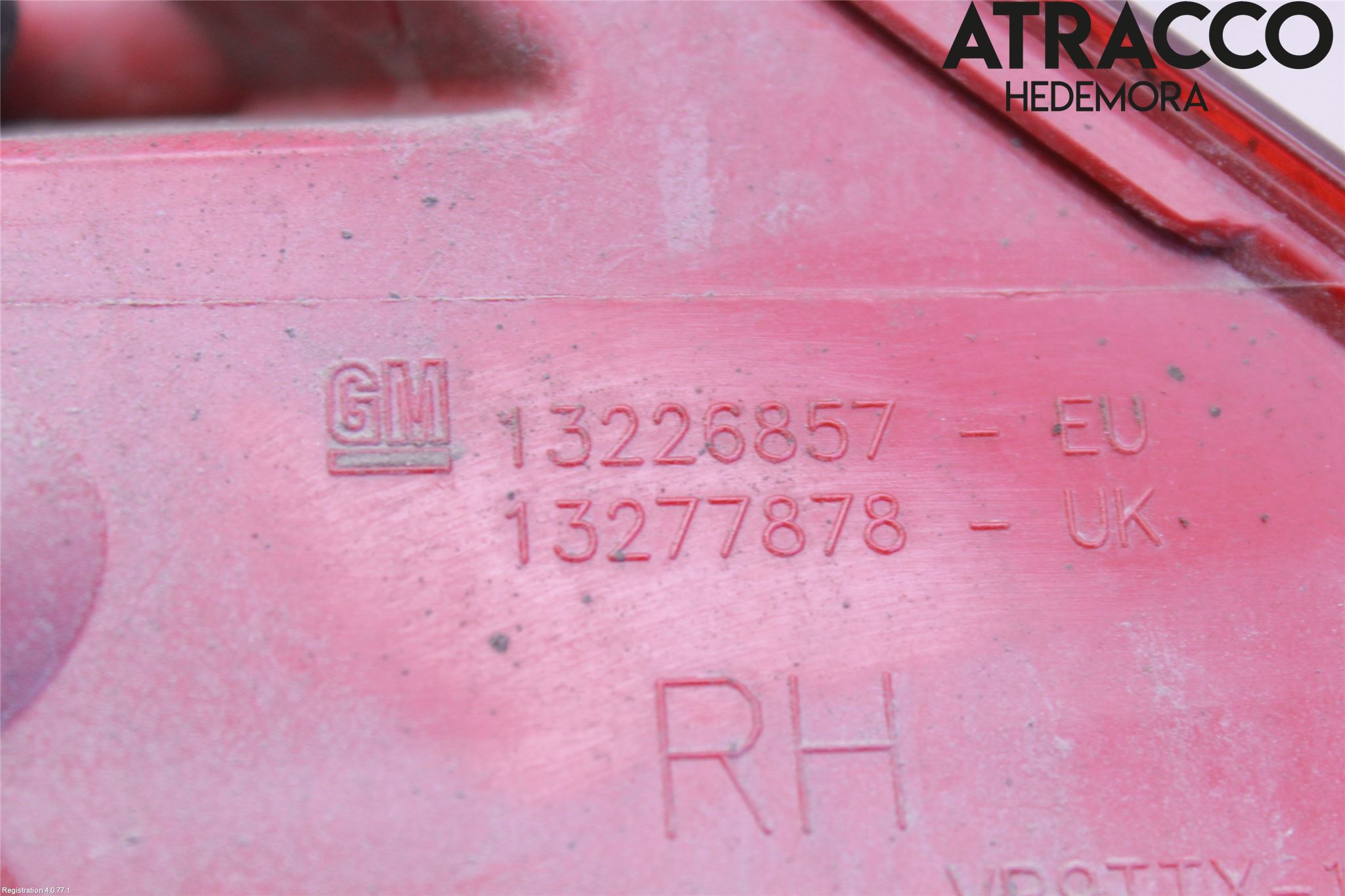 Opel INSIGNIA 09-16 Bakljus Höger