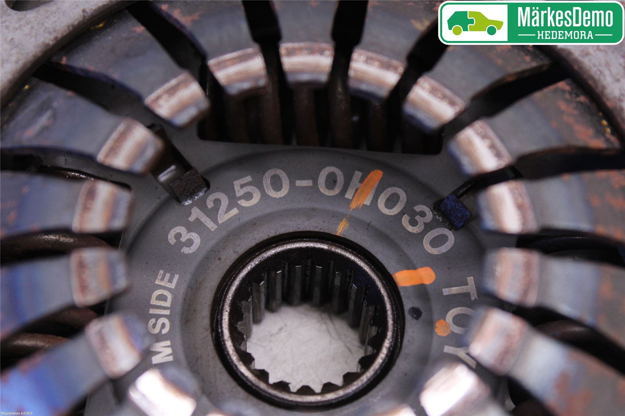 Toyota AYGO 06-14 Svänghjul Man