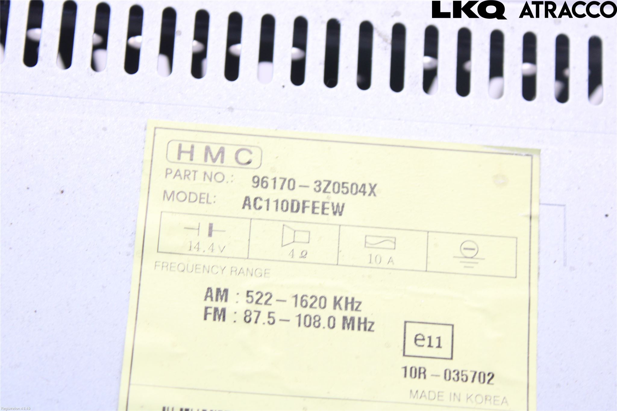 Hyundai i40 08-15 Cd Radio - Multimediapanel