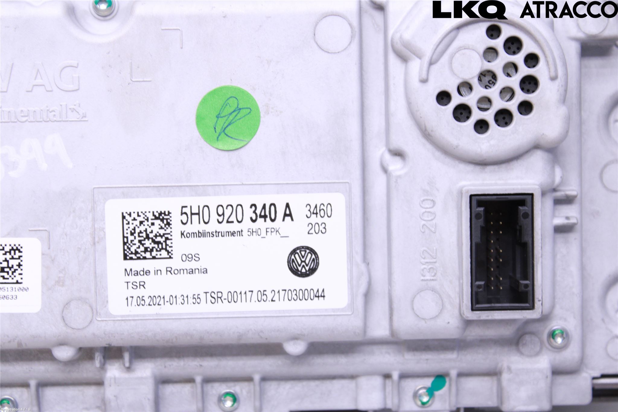 Volkswagen VW GOLF / E-GOLF VIII 20- Instrument Komb