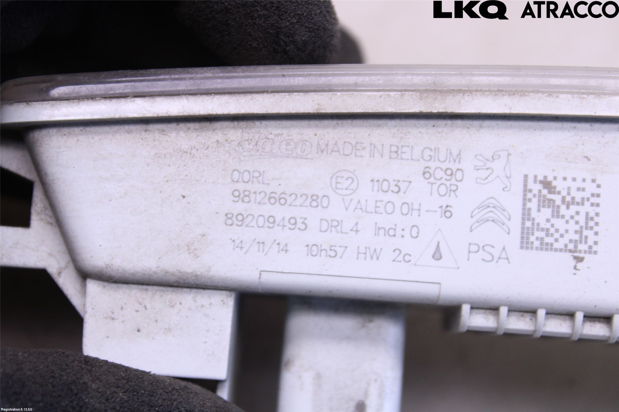 Citroen C3 10-17 Positionsljus Fram Vä