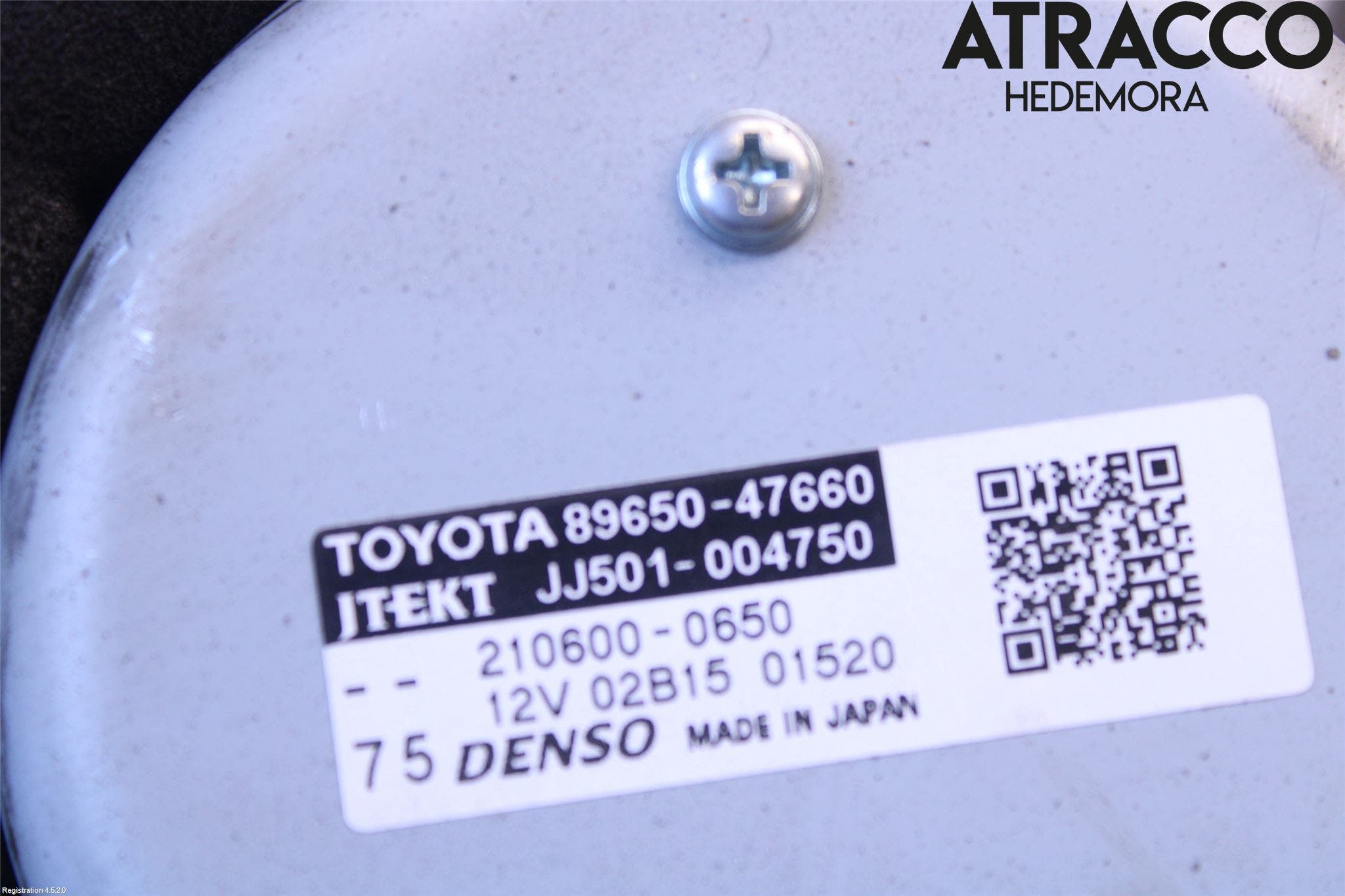 Toyota PRIUS (ZVW50) 16-21 Rattaxelagg Med Inb Servo