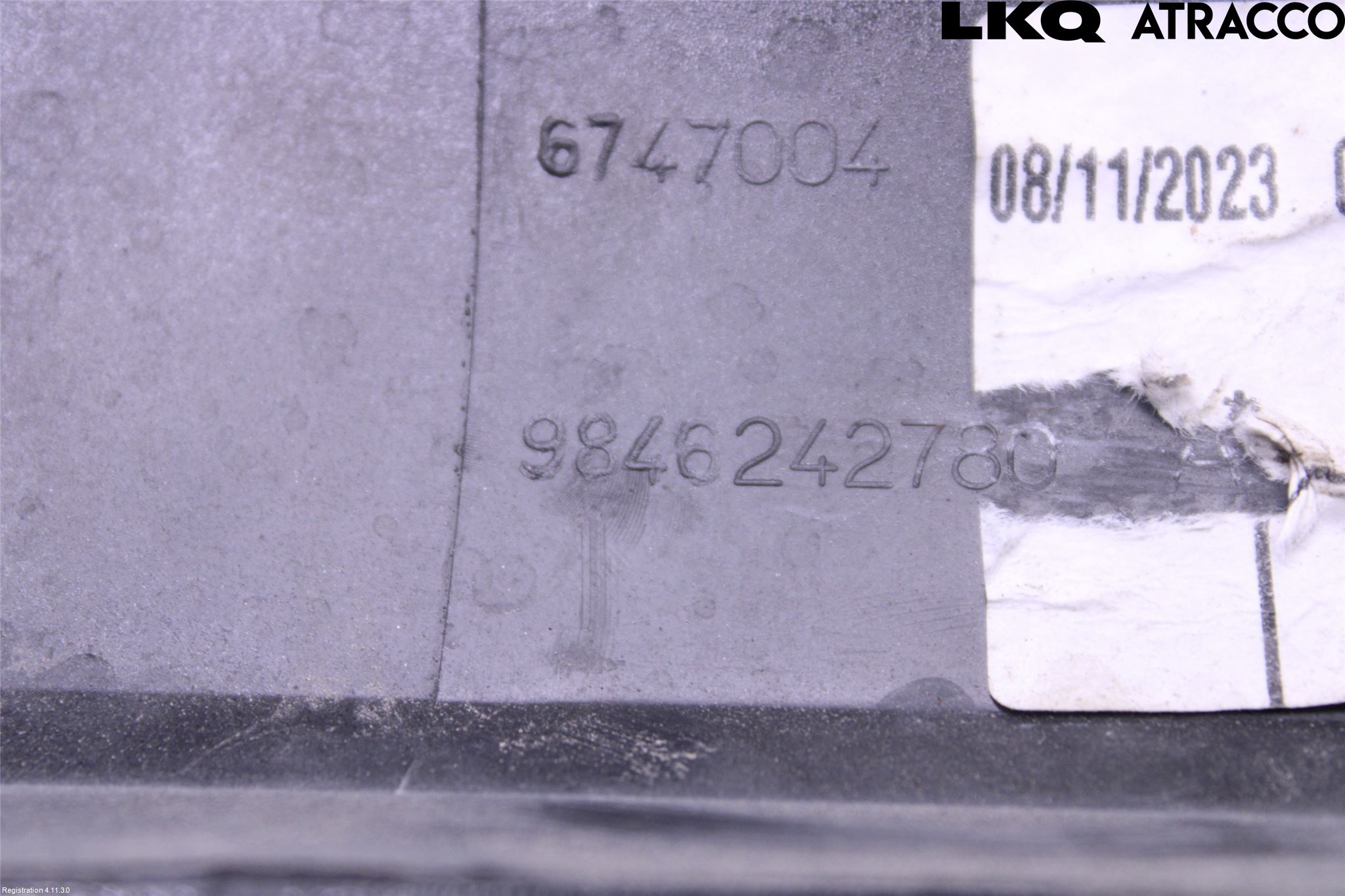 Peugeot 408 22- List Bak-Baklucka