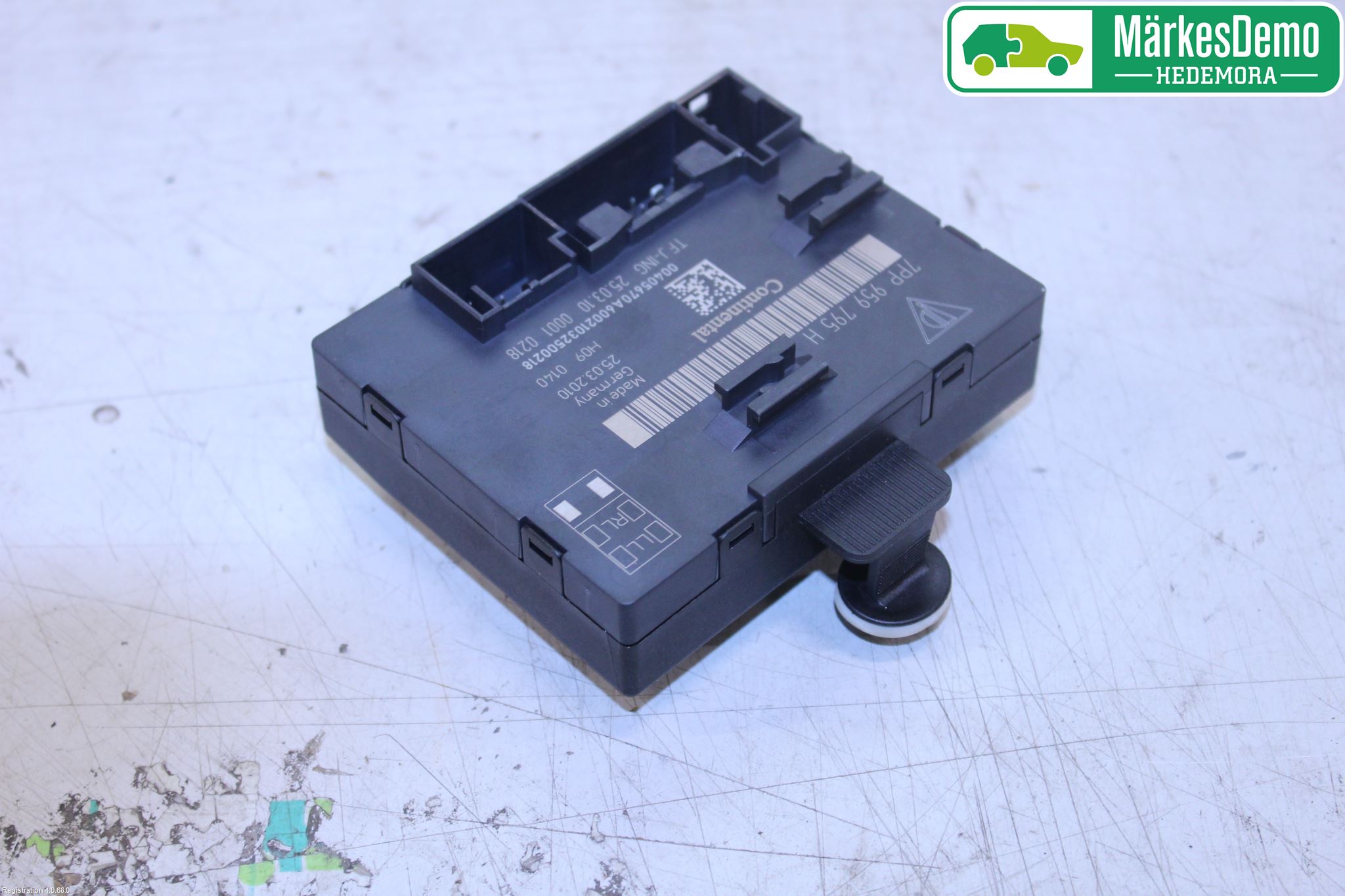 Porsche PANAMERA 09- Styrenhet Dörr