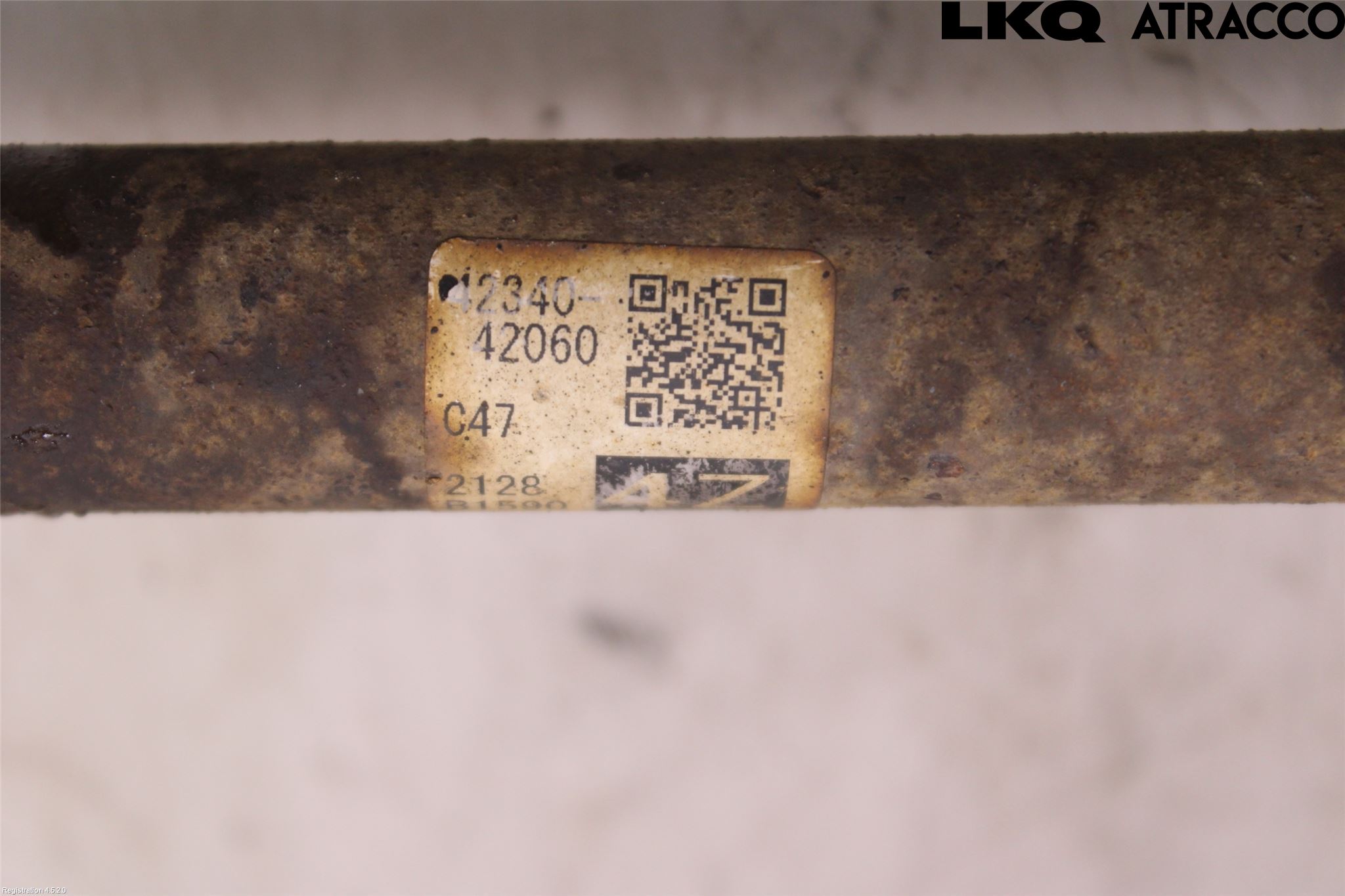 Toyota RAV4 19- Drivaxel Bak Vänster