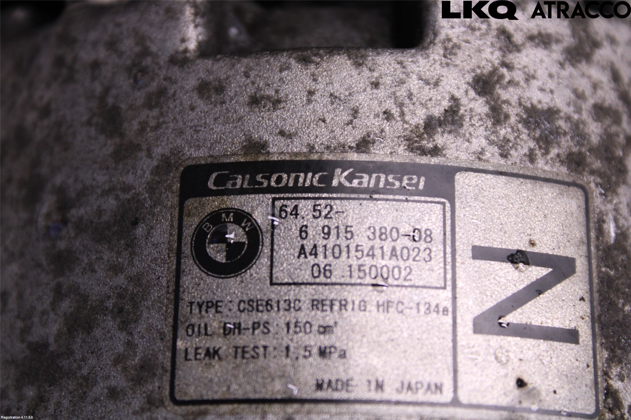 BMW 3 E90/91 SED/TOU 05-12 Ac Kompressor