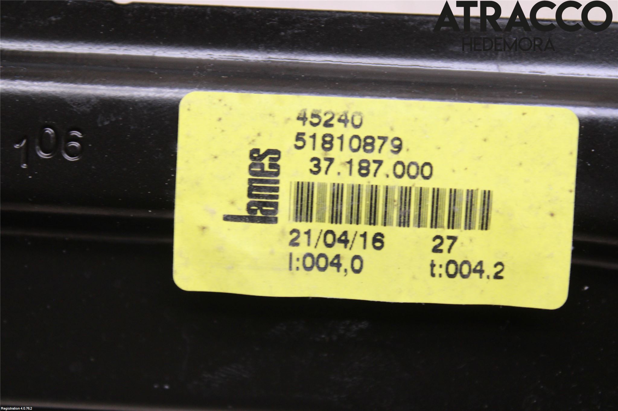 Fiat DOBLO CARGO Fönsterhiss El Kompl