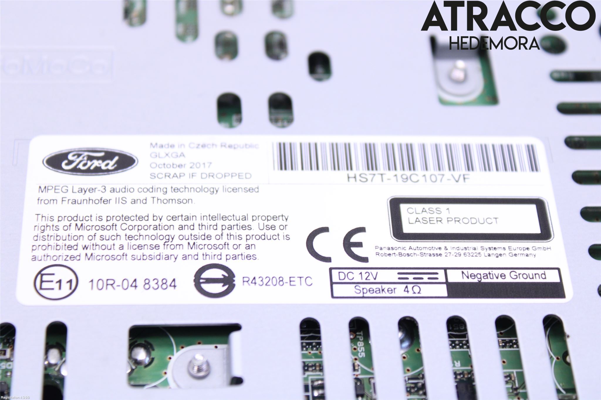 Ford MONDEO 15-22 Cd Radio - Multimediapanel