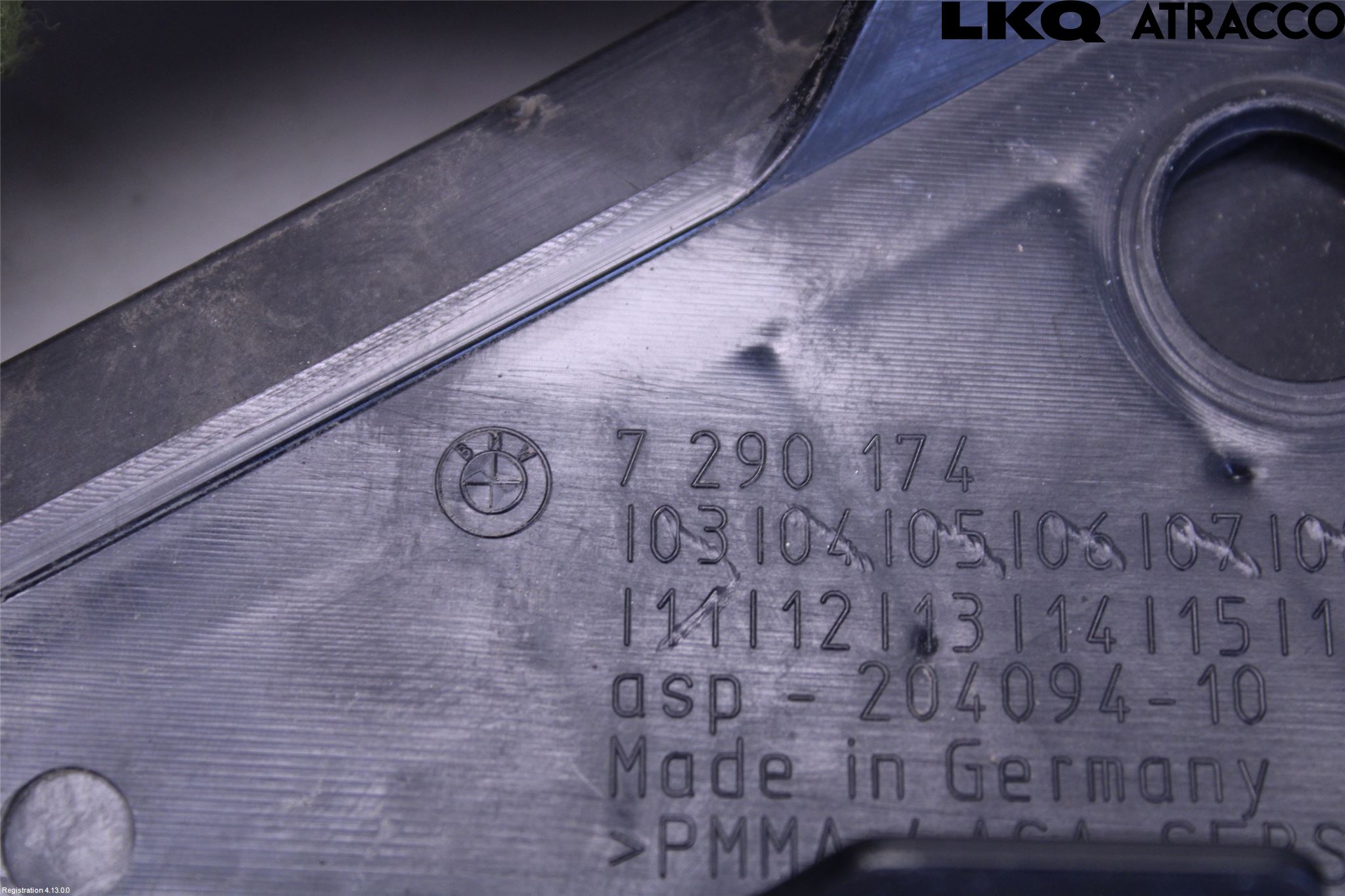 BMW i3 I01 13-22 List Framskärm Hö
