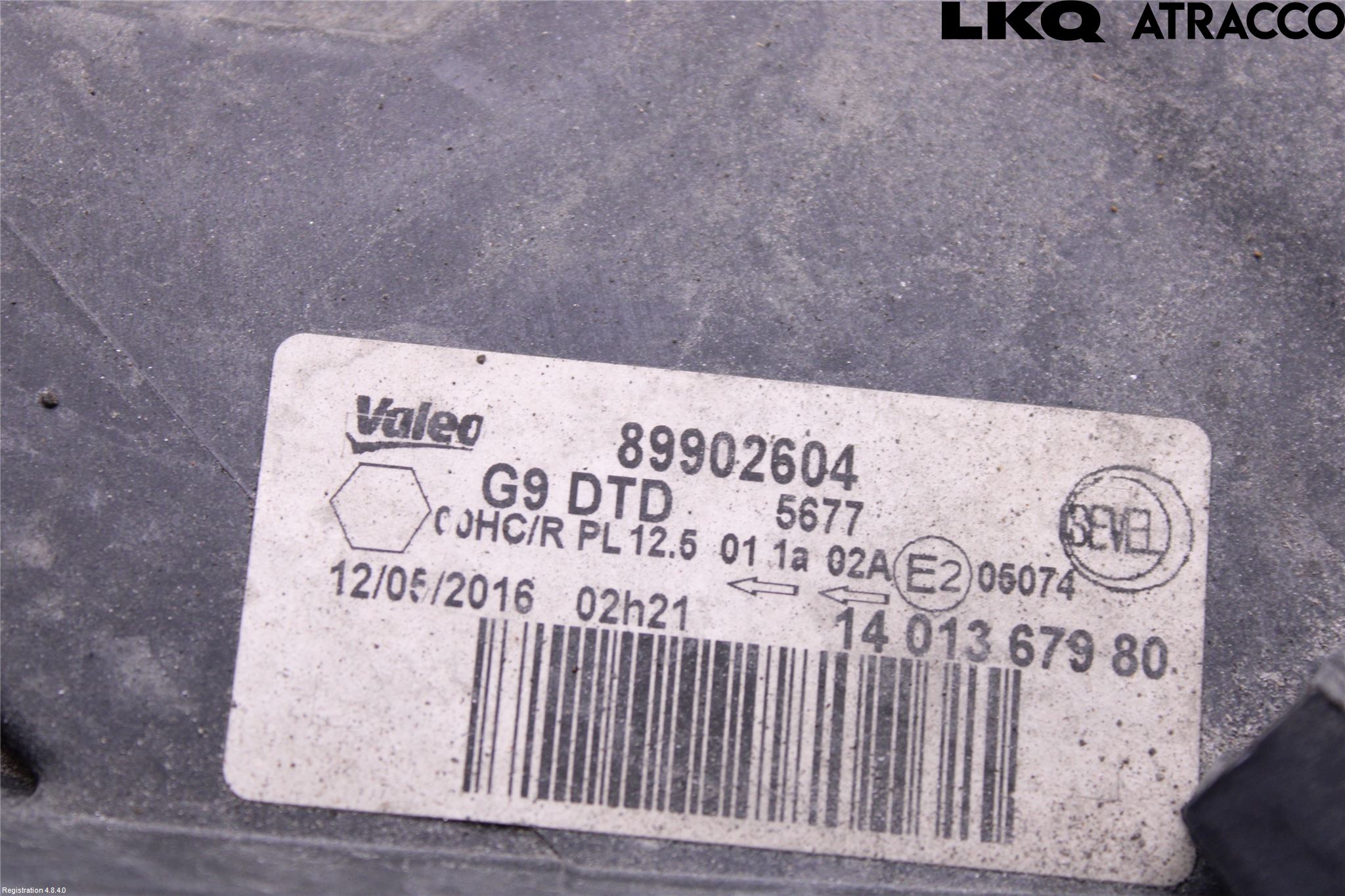 Citroen JUMPY 07-16 Strålkastare Höger