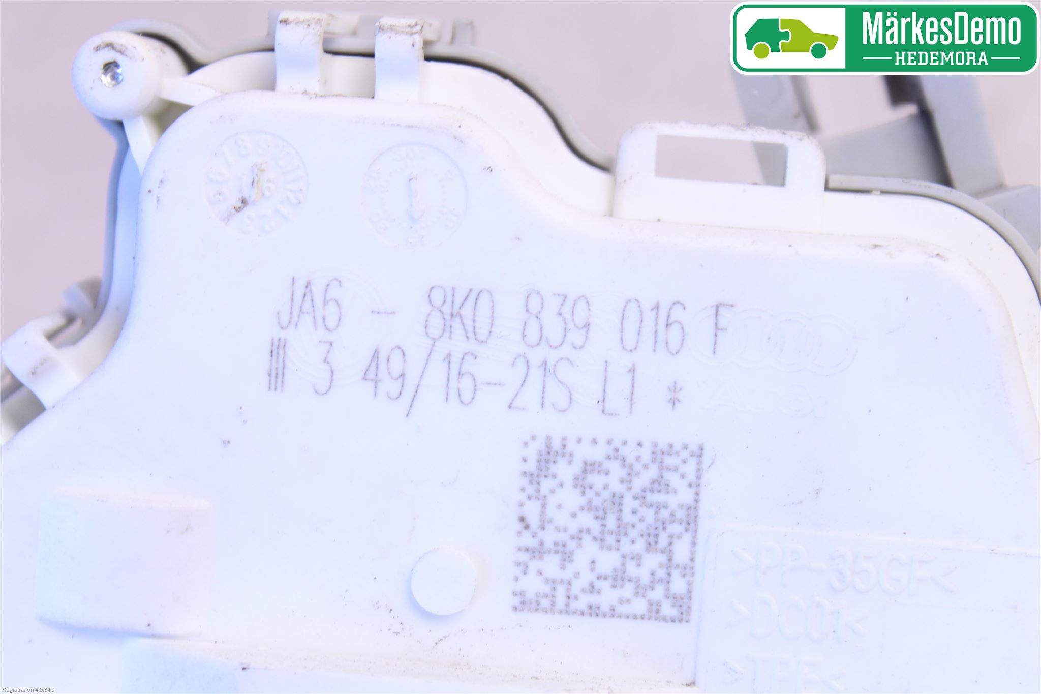 Porsche PANAMERA 09- Låskista-Dörrlås