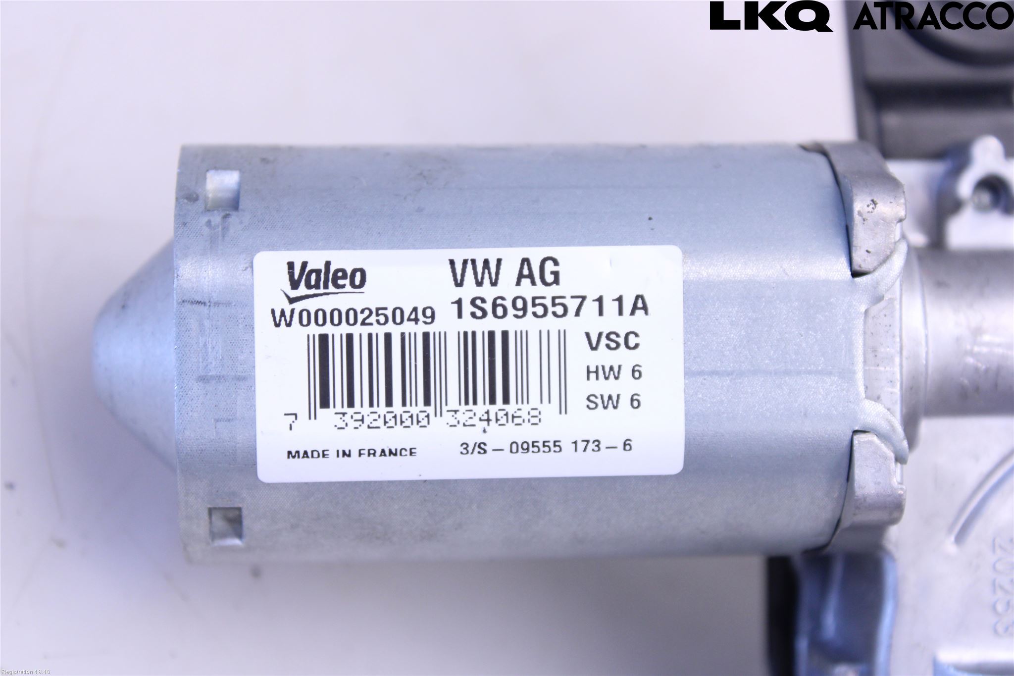 Volkswagen VW UP! / E-UP! Torkarmotor Baklucka