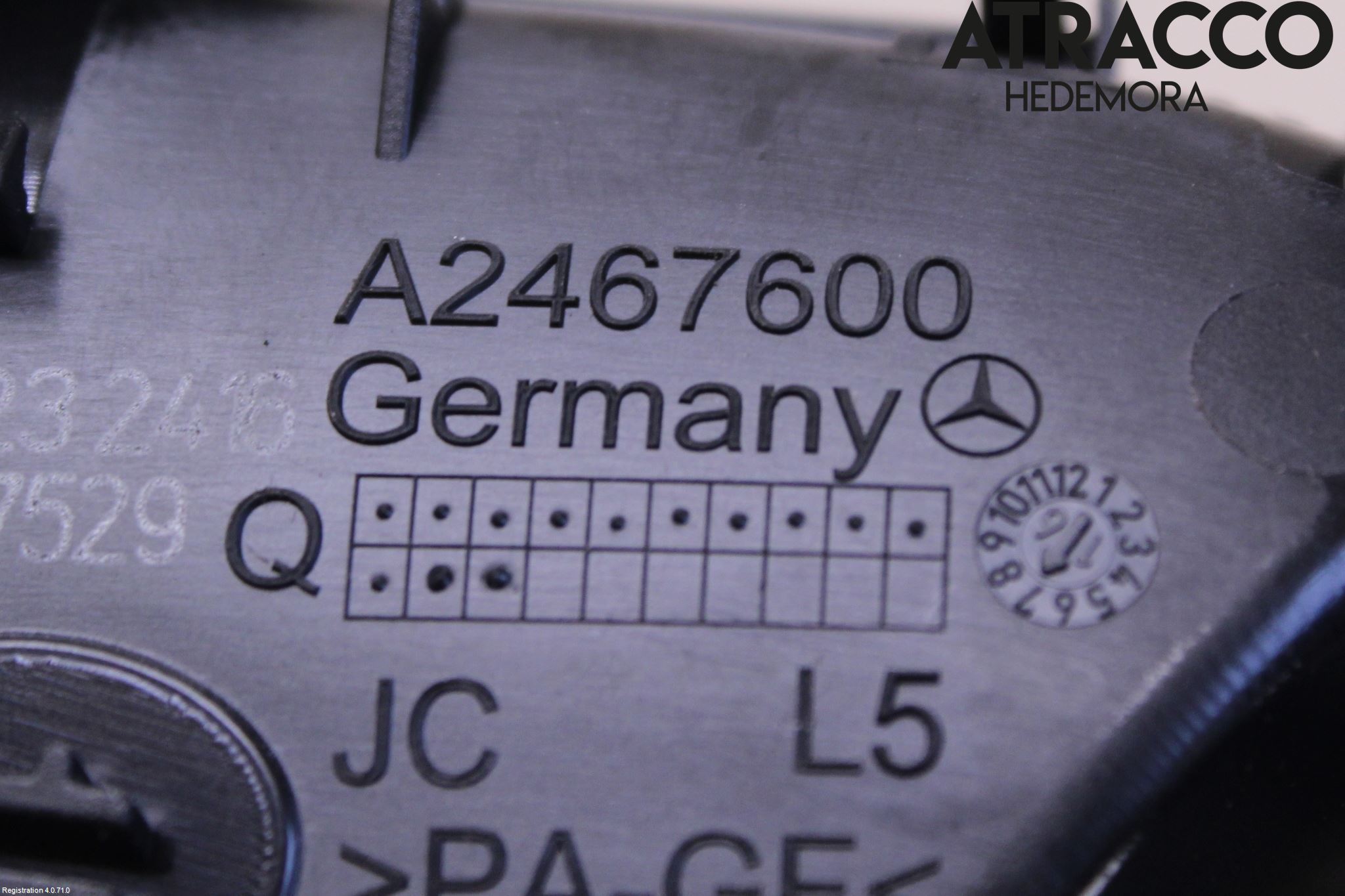Mercedes-Benz MB A-KLASS (W176) 13-18 Dörrhandtag Inre Vä