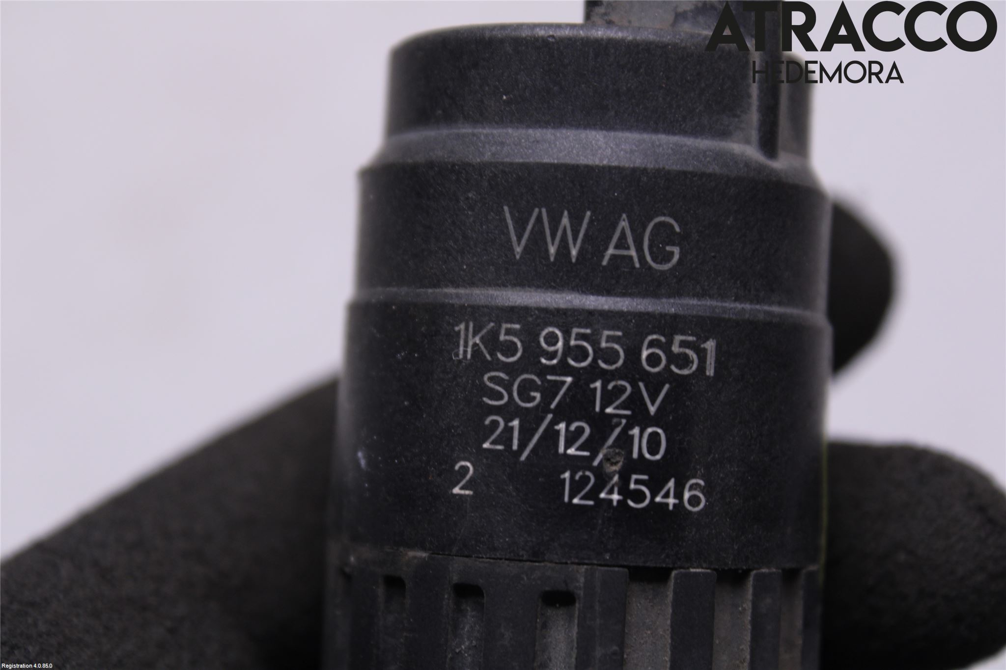 Volkswagen VW TRANSP/CARAVELLE (T5) 04-15 Spolarpump Vindruta