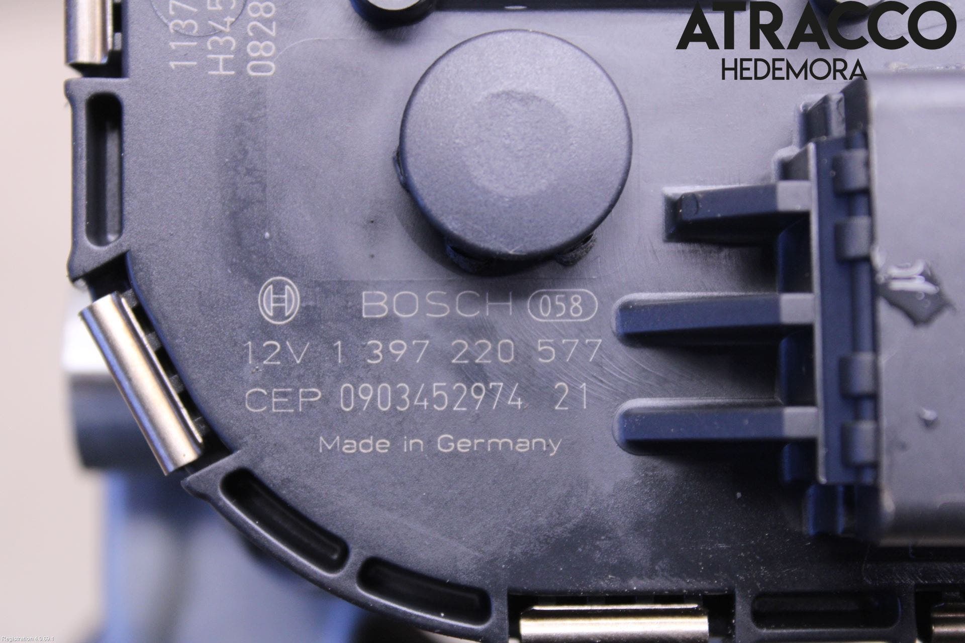 Peugeot 3008 09-16 Torkarmotor Vindruta