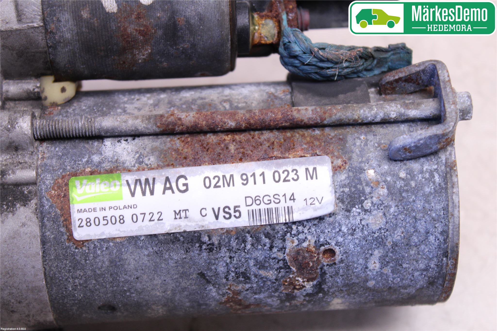 Volkswagen VW TIGUAN 07-16 Startmotor