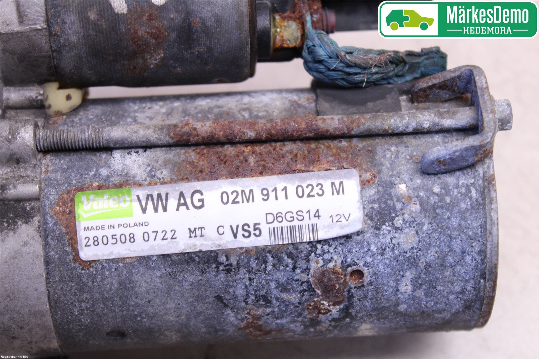 Volkswagen VW TIGUAN 07-16 Startmotor