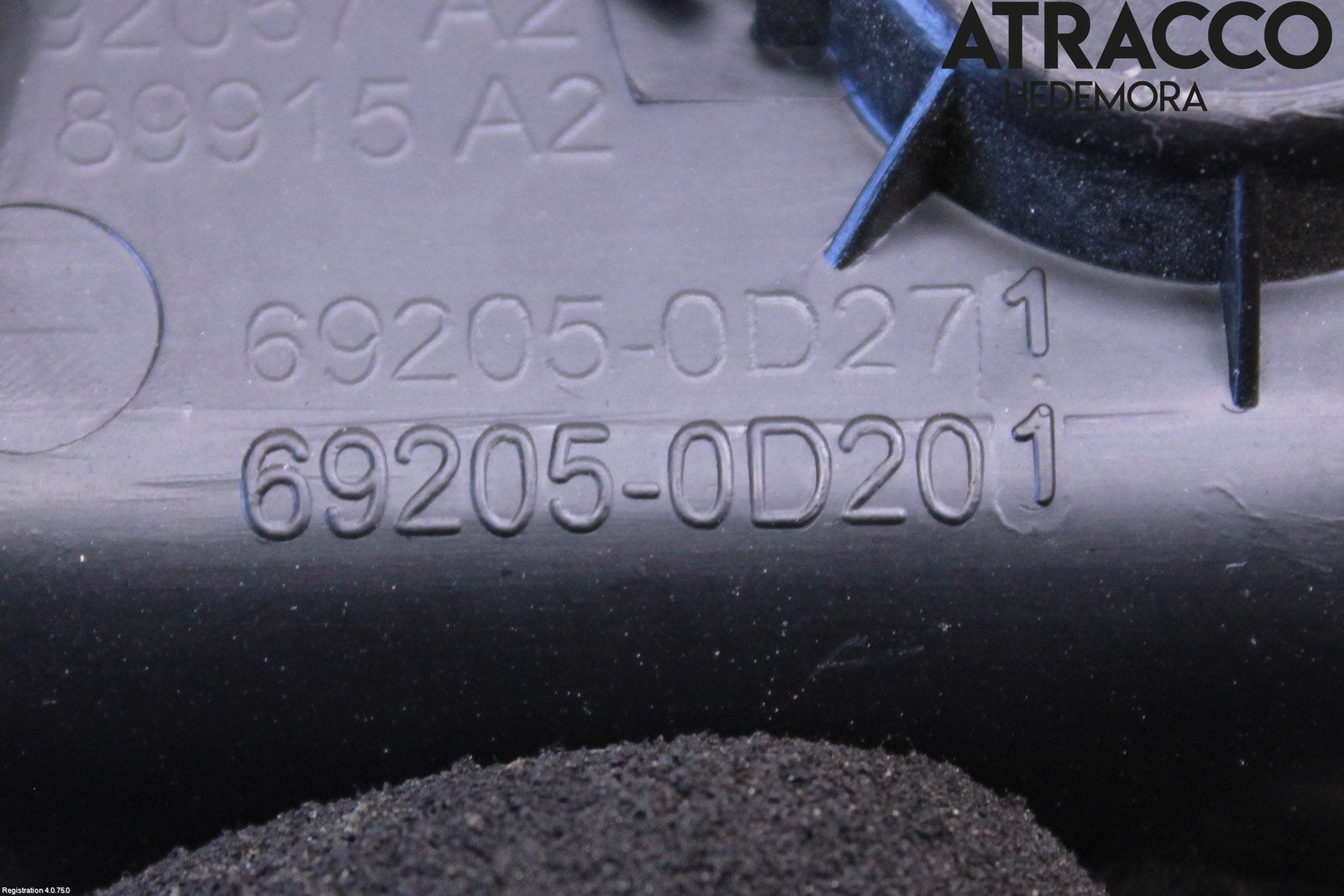 Peugeot 108 15-22 Dörrhandtag Inre Hö