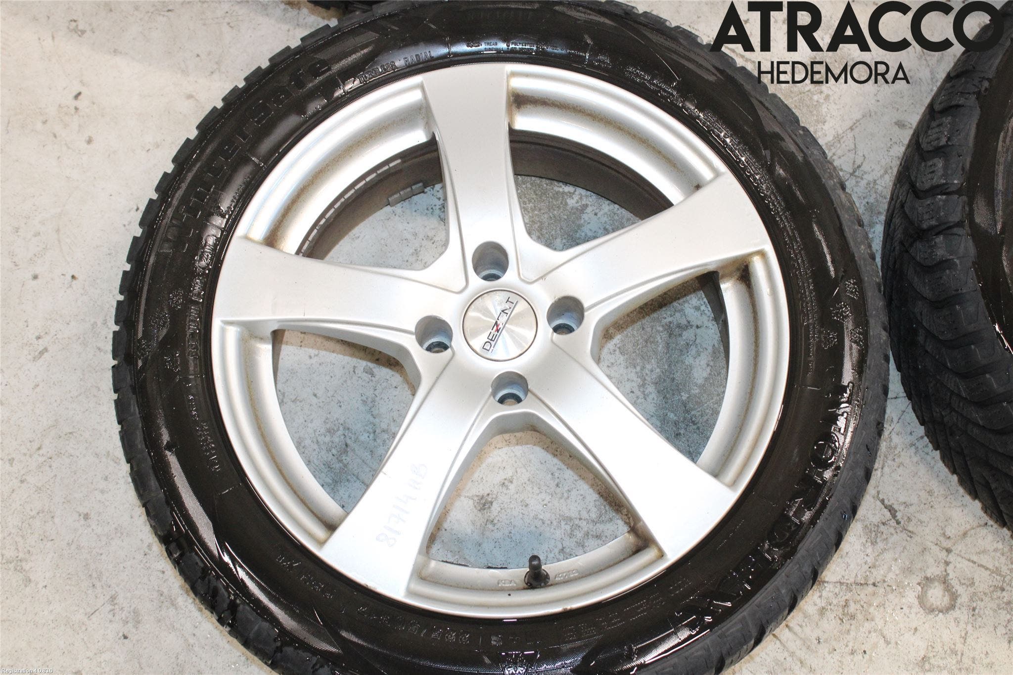Citroen C4 PICASSO 06-13 Vinterdäck Alumfälg 4St