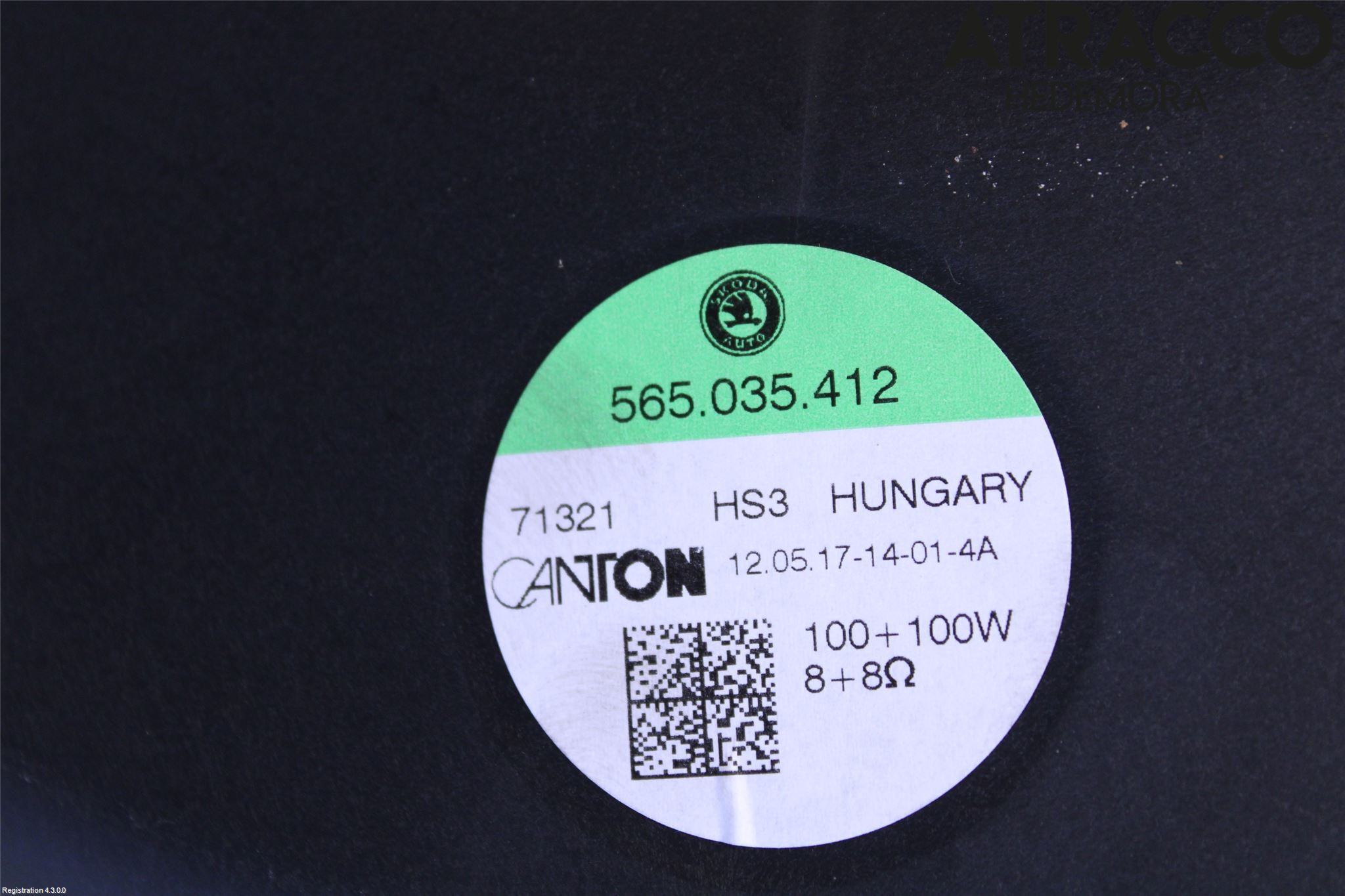 Skoda KODIAQ 17-24 Högtalare