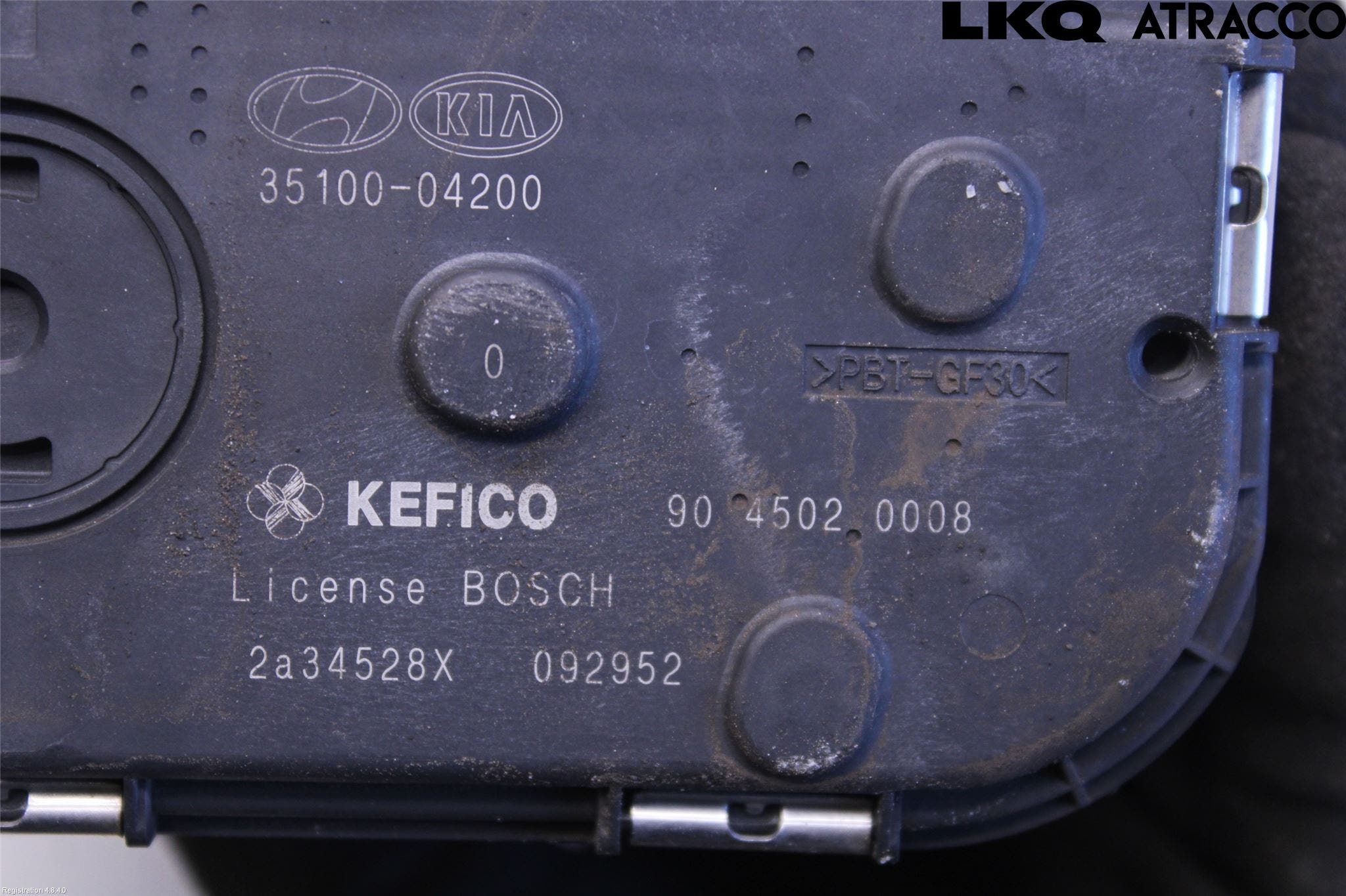 Kia PICANTO 12-17 Injspjällhus