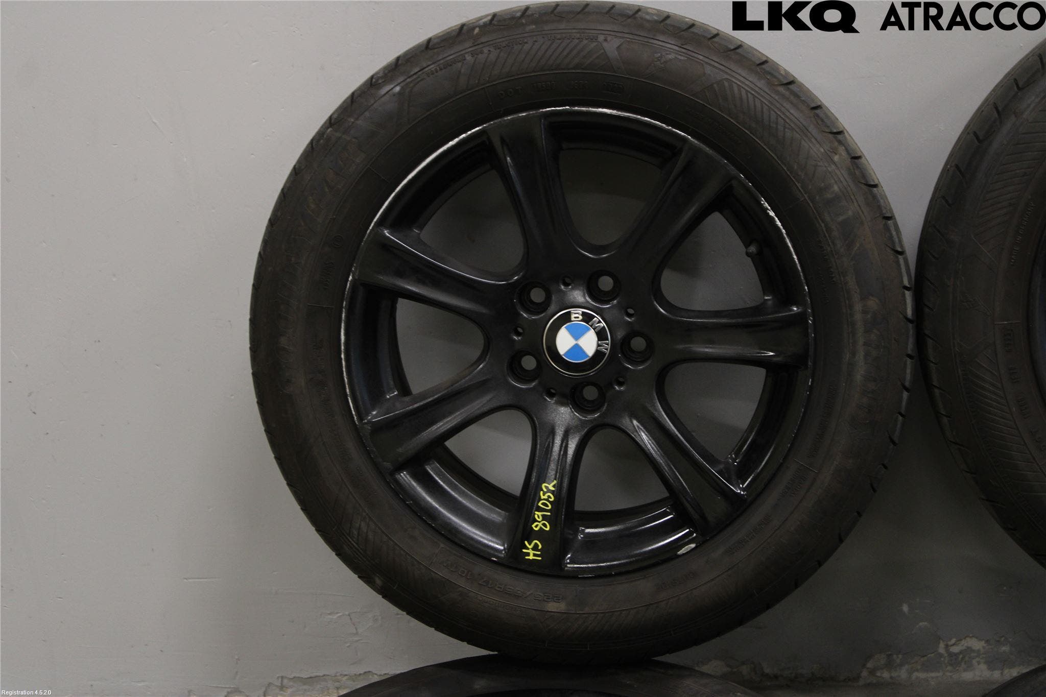 BMW 3 GT F34 13-19 Sommardäck Alumfälg 4St