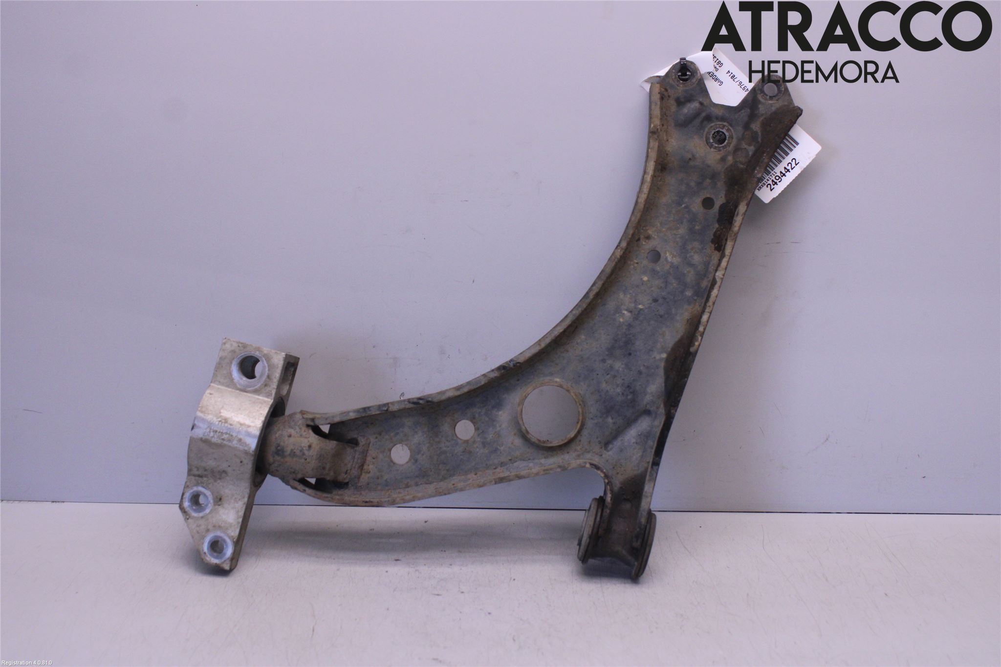 Volkswagen VW CADDY      04-10 Bärarm Fram Undre Hö