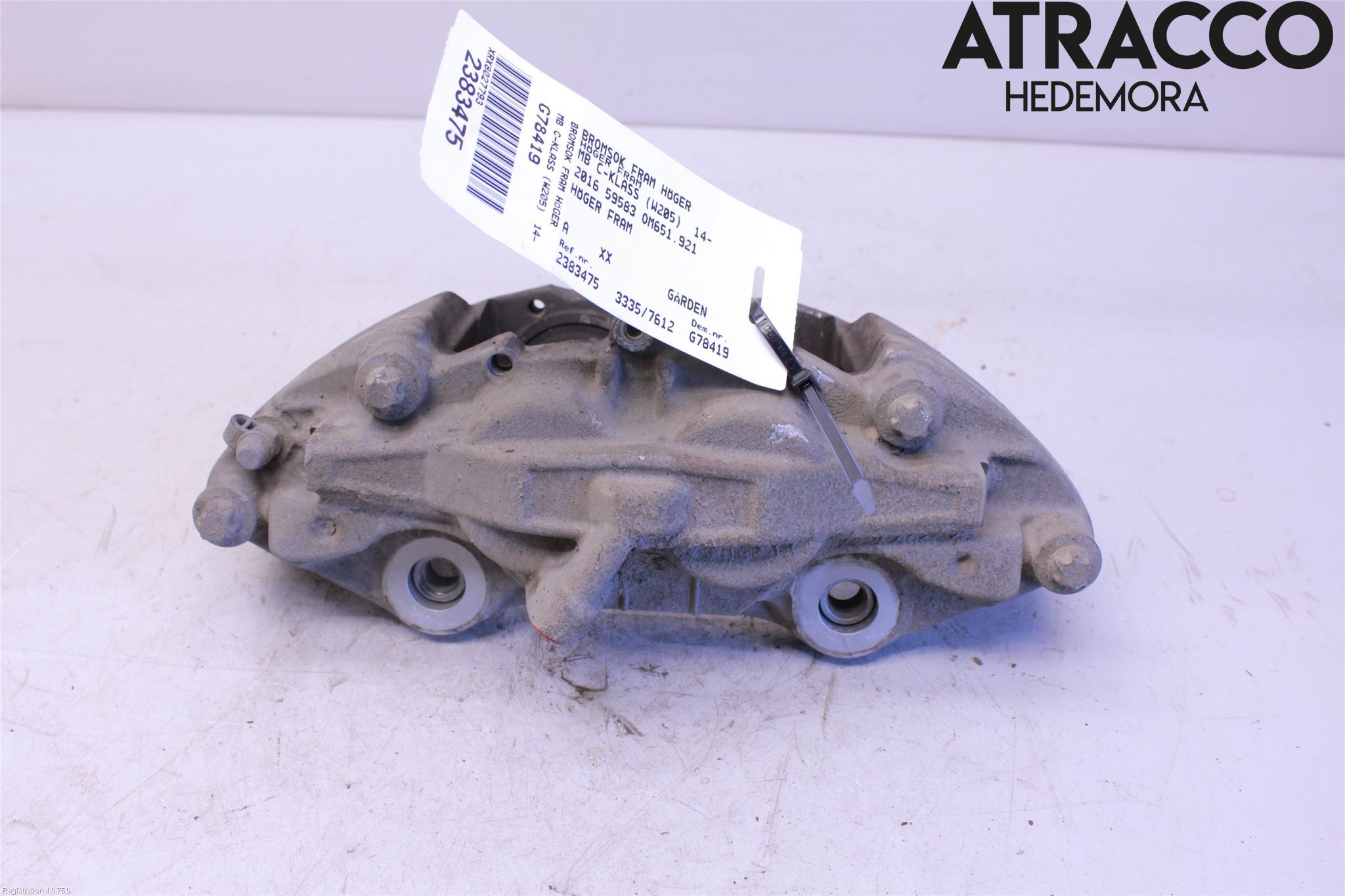 Mercedes-Benz MB C-KLASS (W205) 14-21 Bromsok Fram Höger