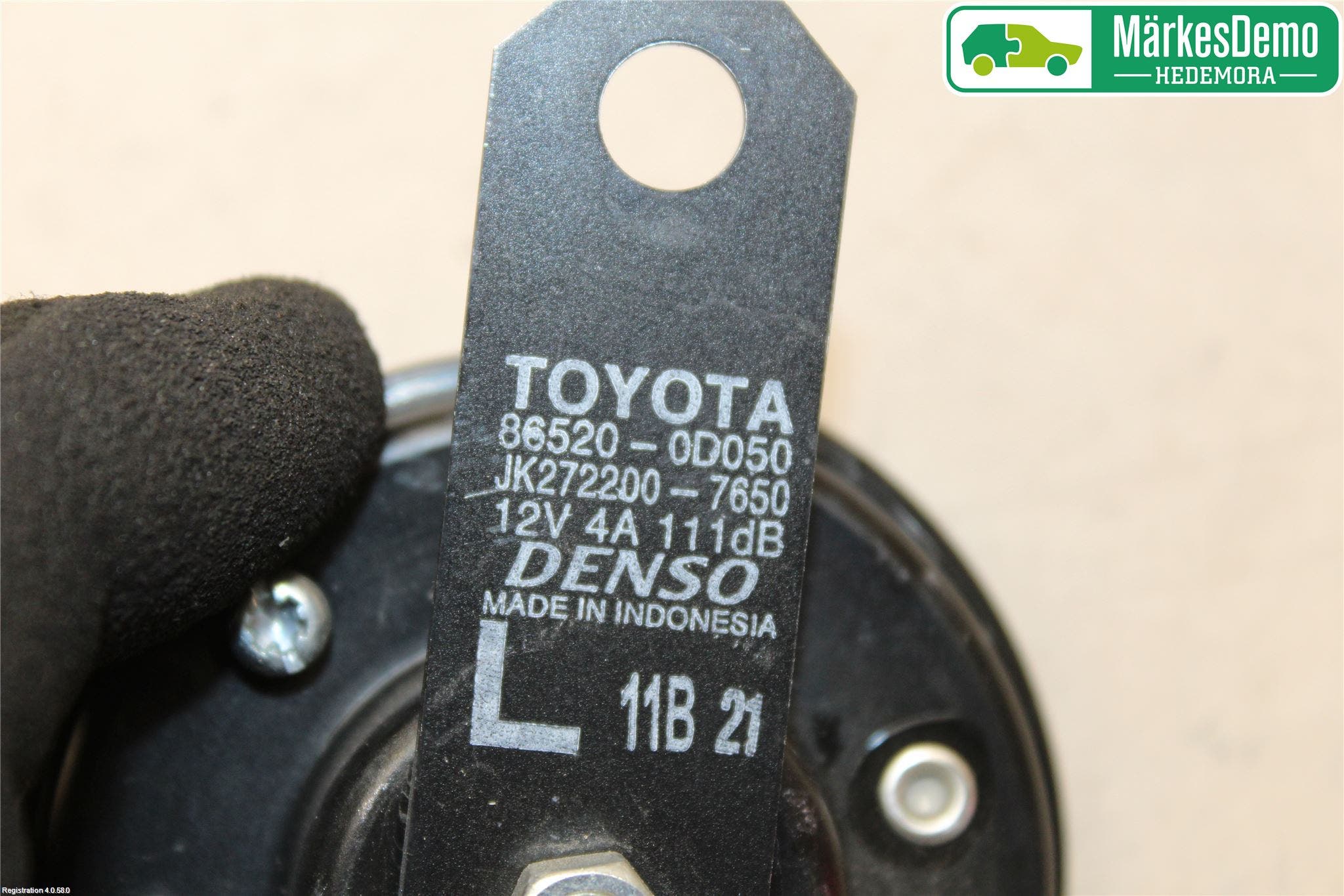 Toyota COROLLA 19- Signalhorn