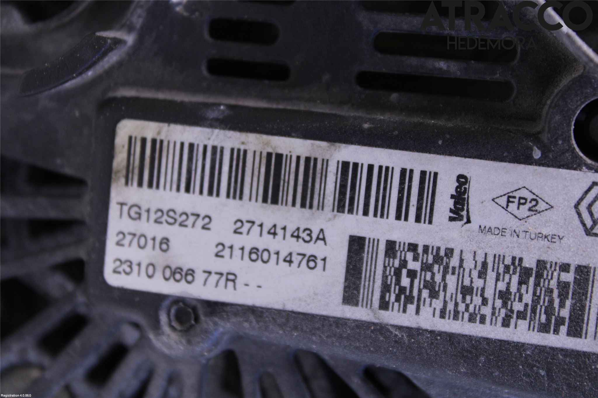 Renault CAPTUR 13-19 Generator