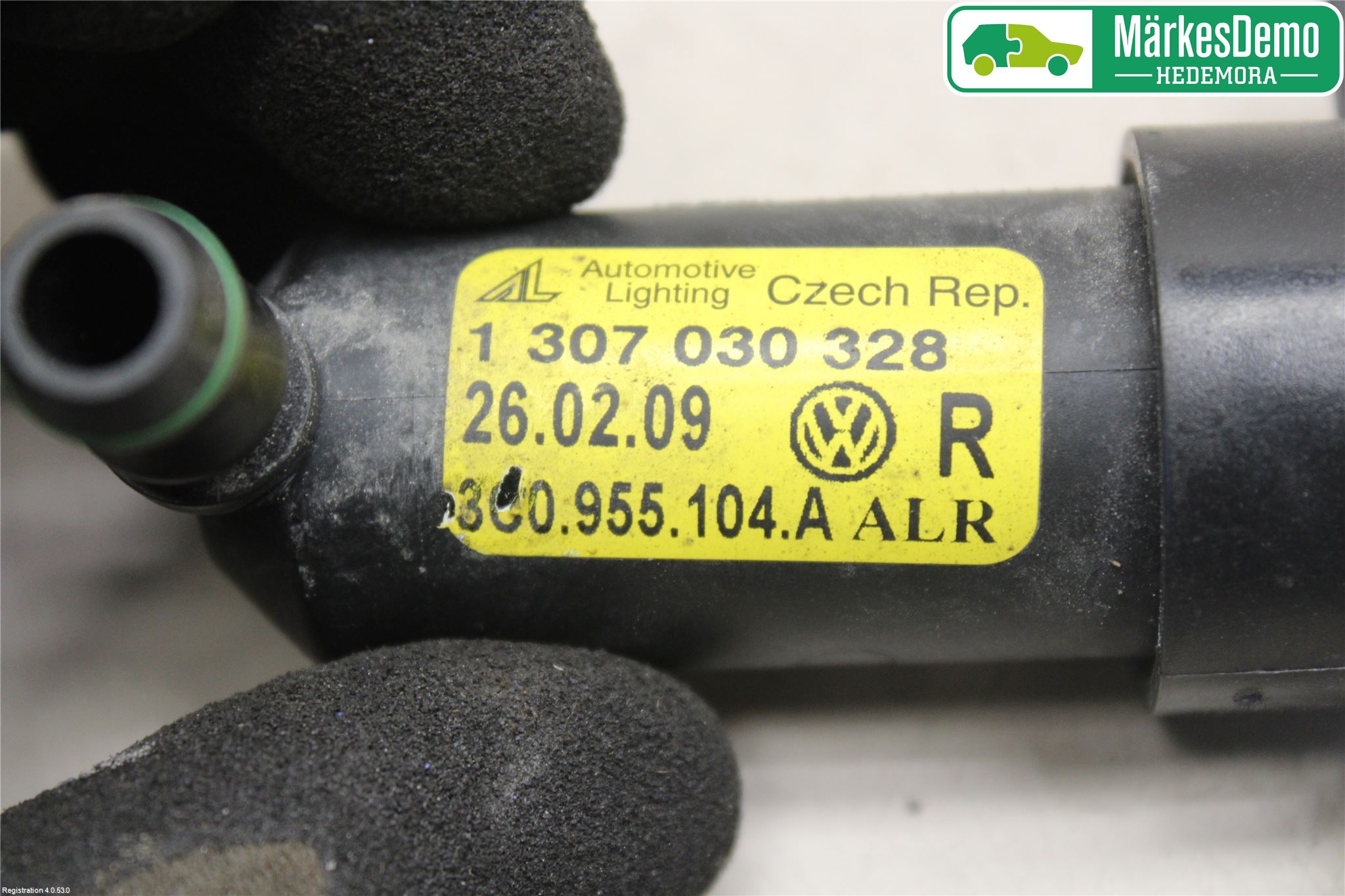 Volkswagen VW PASSAT 05-11 Spolarmunstycke Strålkastare