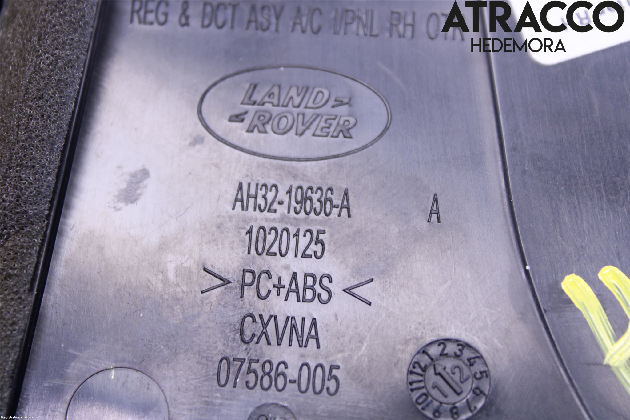 Landrover RANGE ROVER SPORT (L320) 10-13 Defrosterkanal-Munstycke