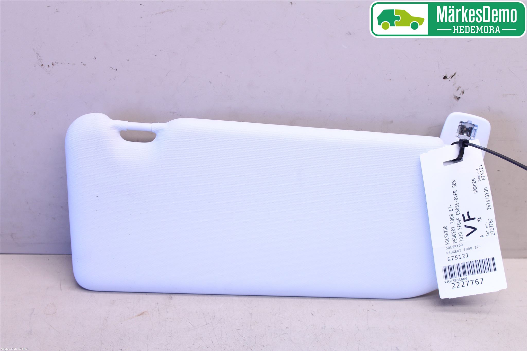 Peugeot 3008 17-24 Solskydd