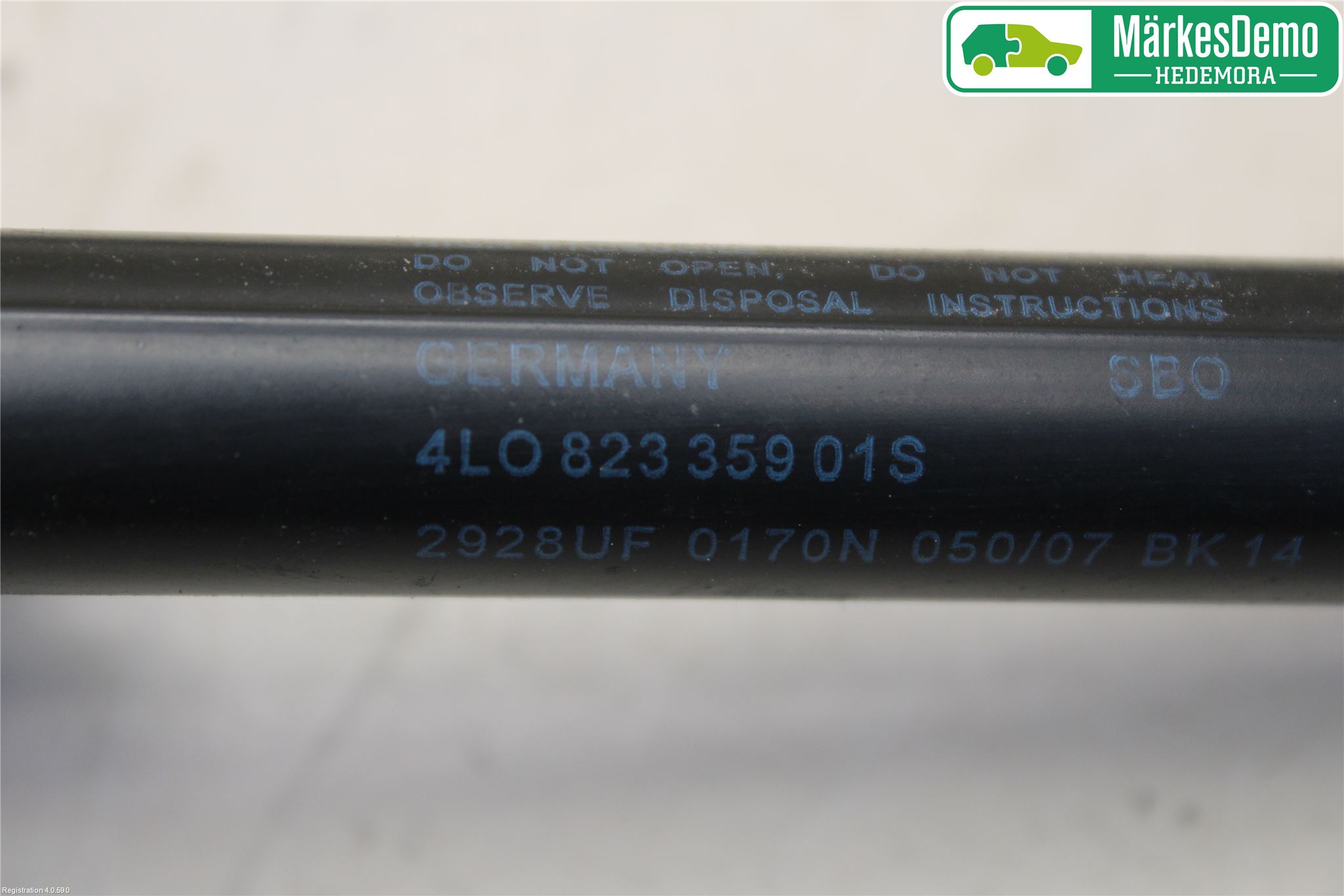 Audi Q7/SQ7 Gasfjäder Motorhuv