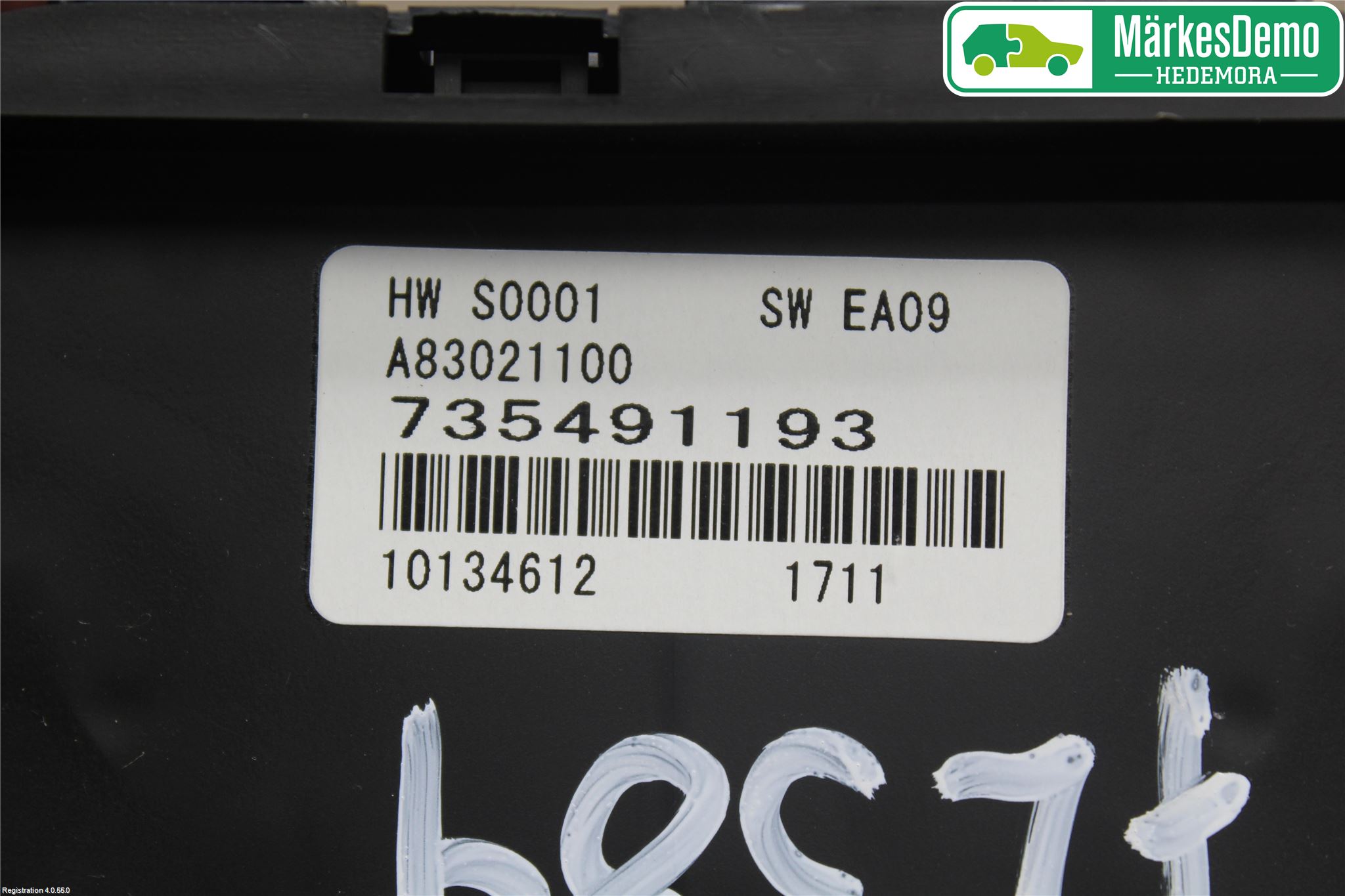 Fiat 500 07- Ac Styrenhet Ac Manöveren