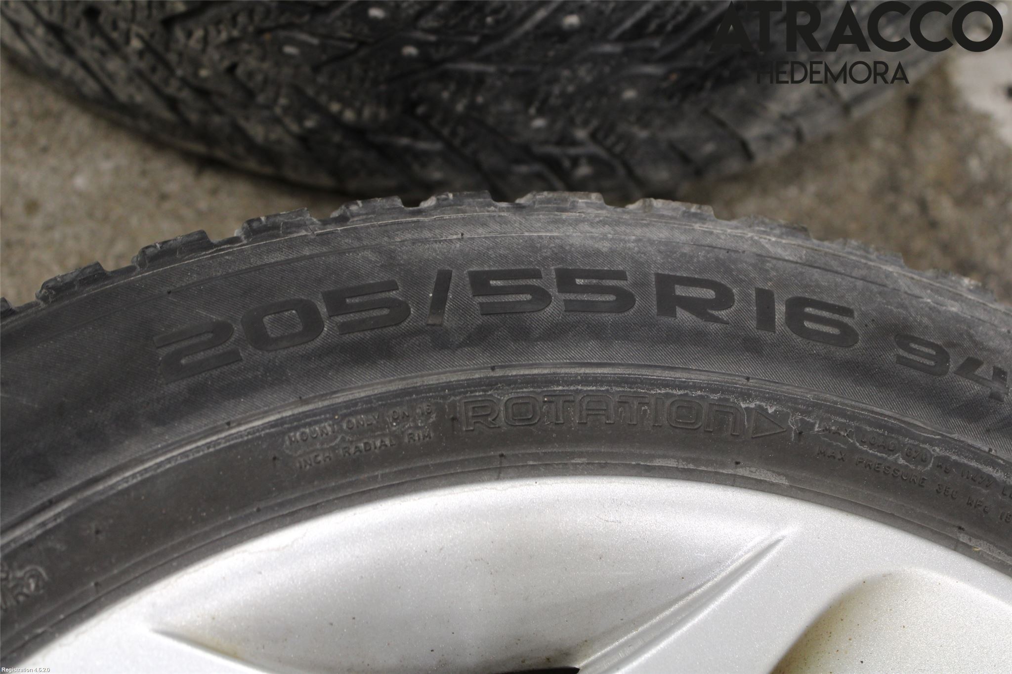 Ford C-MAX II  11-14 Vinterdäck Alumfälg 4St