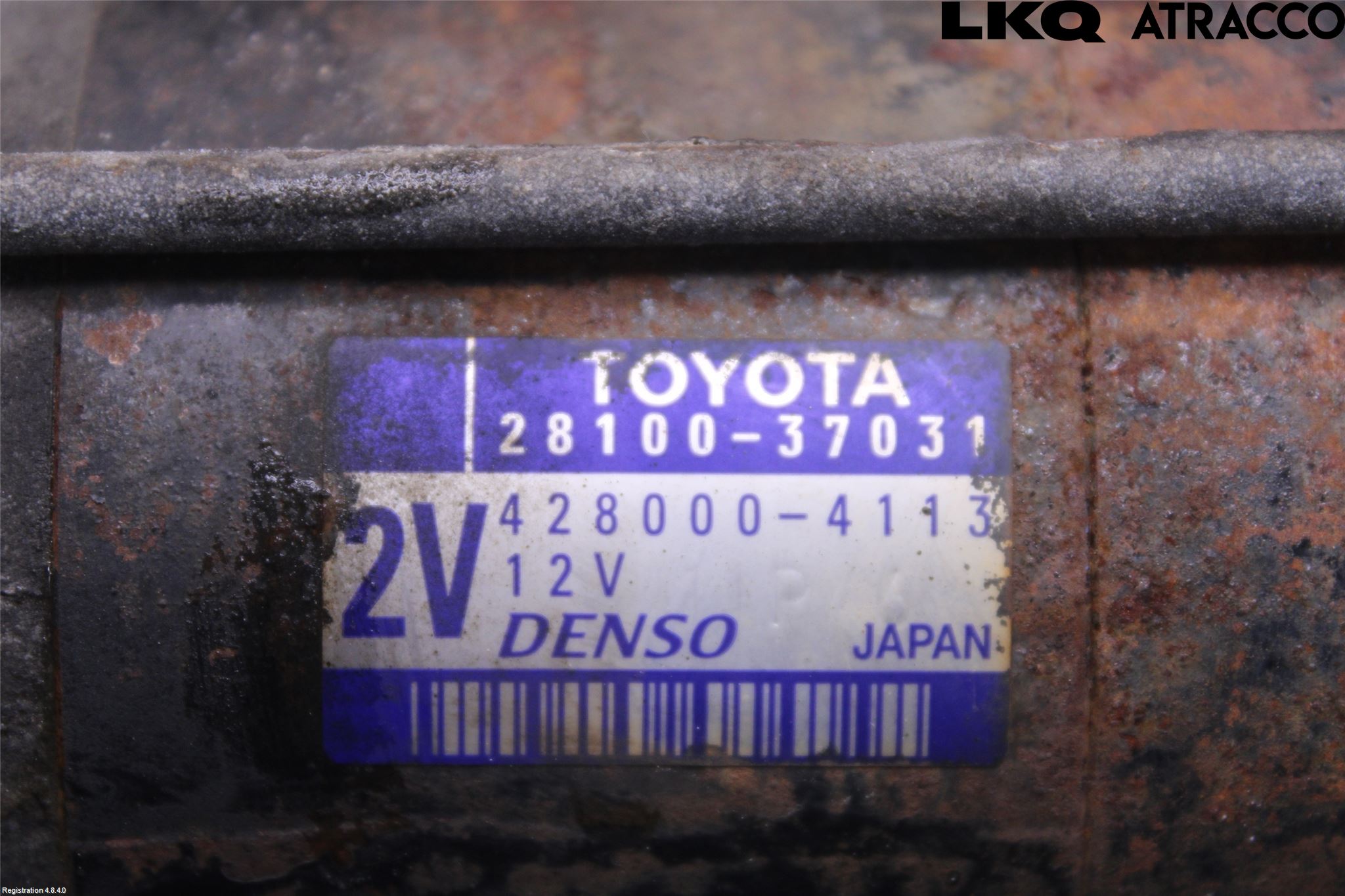 Toyota RAV 4 06-12 Startmotor