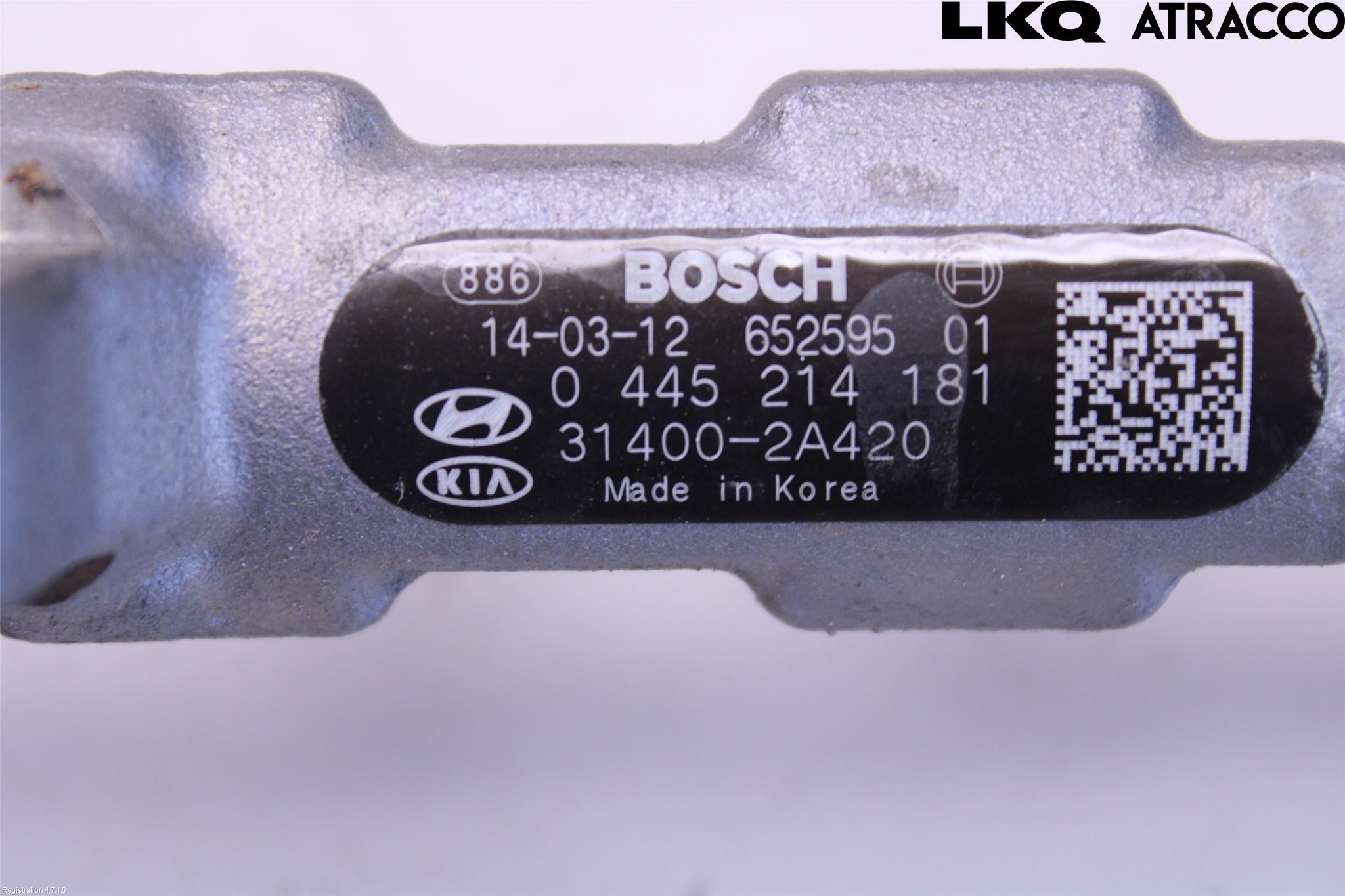 Volkswagen VW TIGUAN 07-16 Inj. Fuelrail