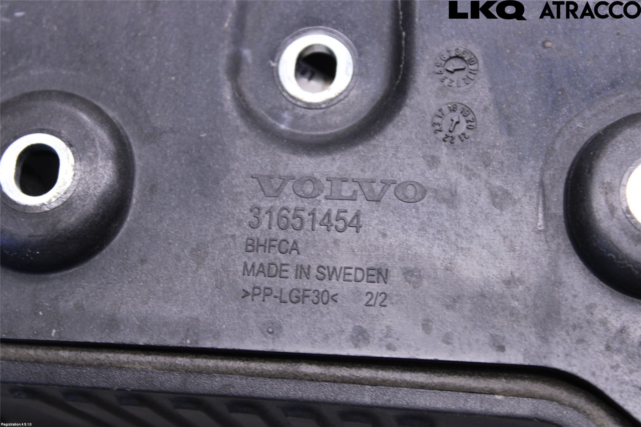 Volvo XC60 18- Batterilåda-Fäste-Hållare