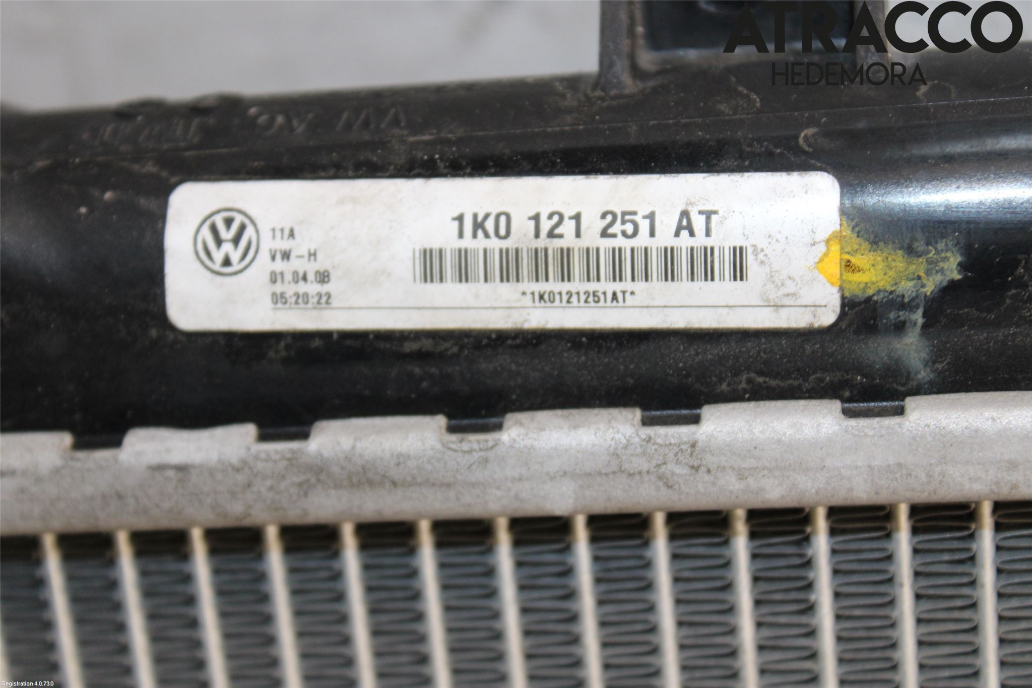 Volkswagen VW GOLF V 04-09 Kylare Man