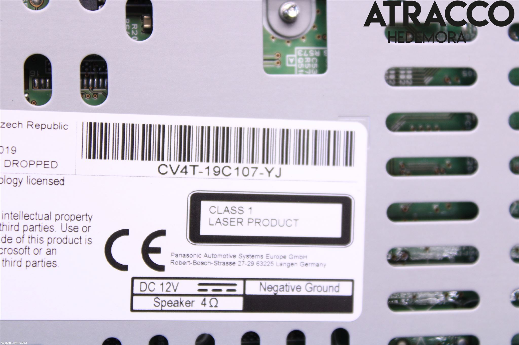Ford KUGA 17-19 Cd Radio - Multimediapanel
