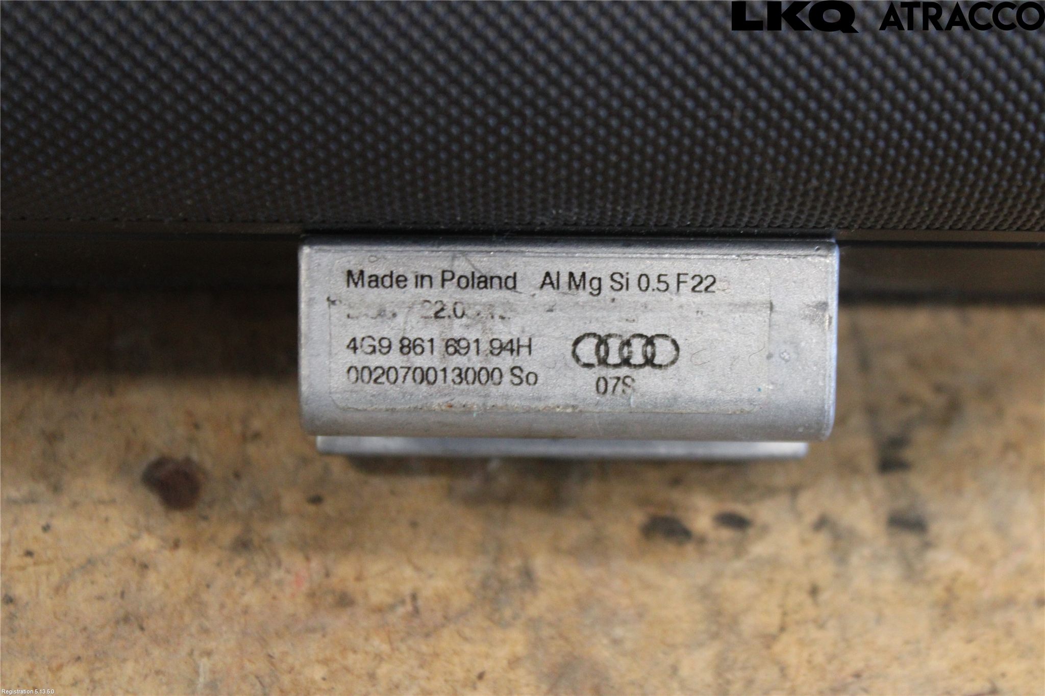 Audi A6/S6 4G 11-18 Insynskydd