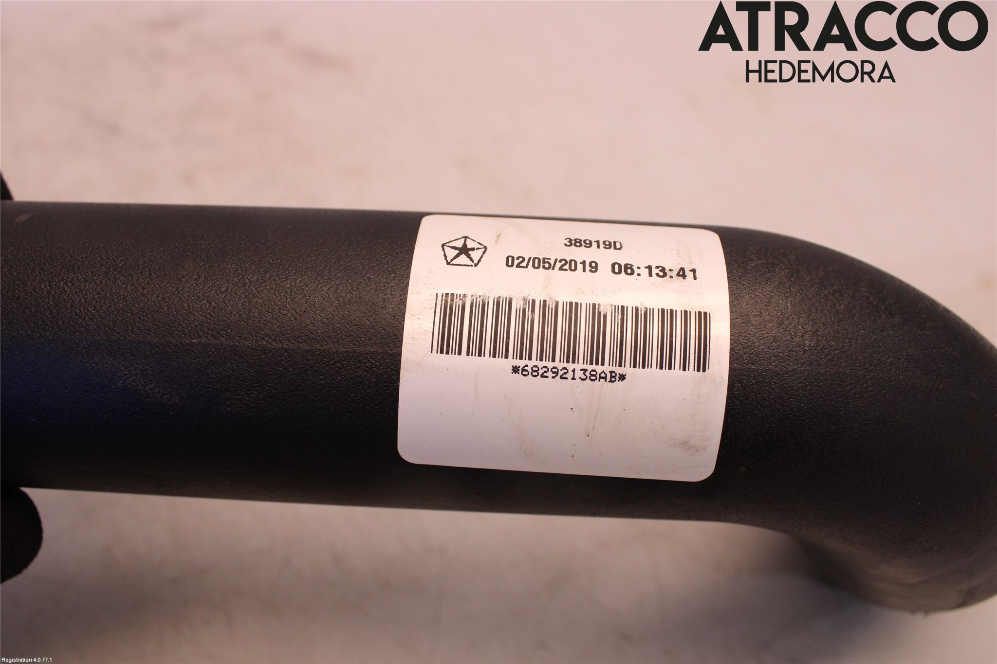 Jeep GRAND CHEROKEE 10-20 Laddluft-Intercoolerrör