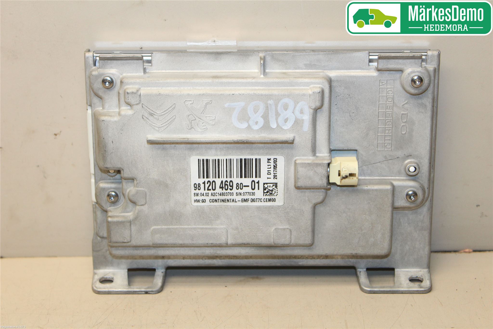 Peugeot PEUGOT 208 16-19 Multifunktionsdisplay