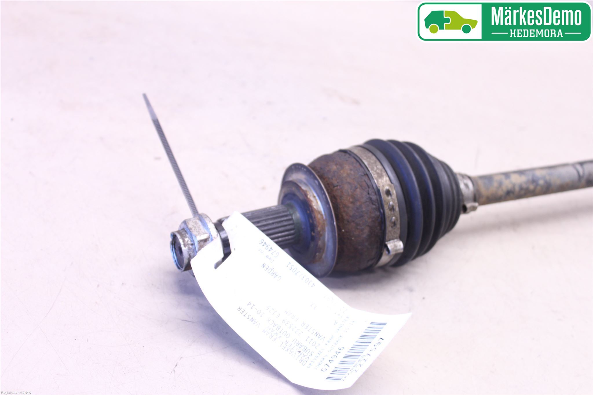 Subaru OUTBACK 10-15 Drivaxel Fram Vänster