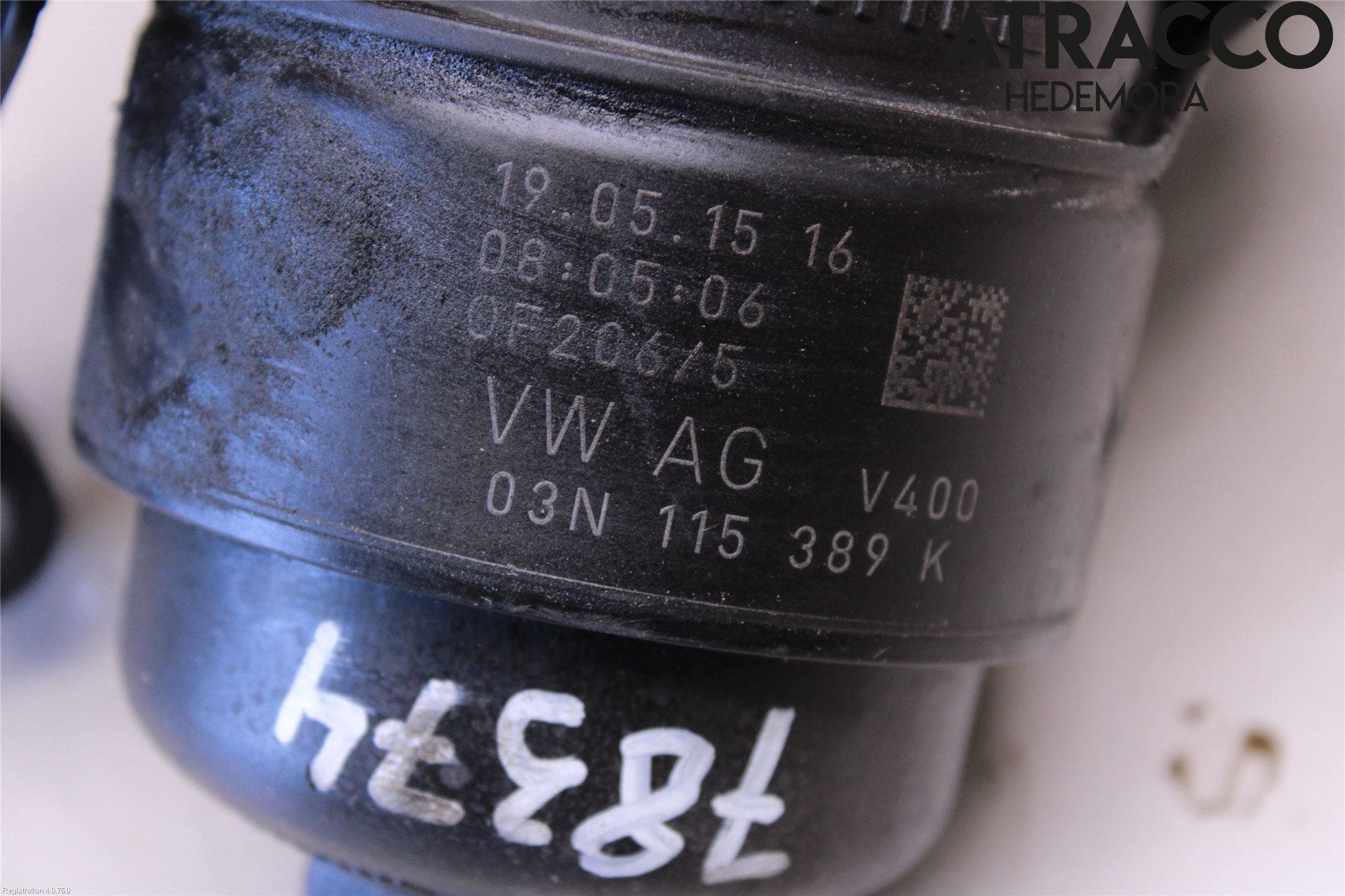 Volkswagen VW GOLF / E-GOLF VII 13-20 Oljefilterhållare