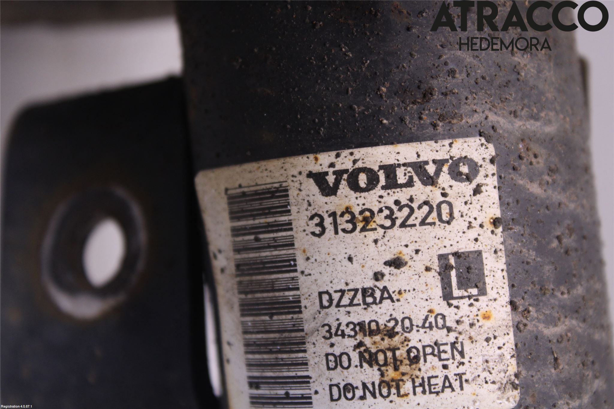 Volvo S60 11-13 Fjäderben Fram Vänster