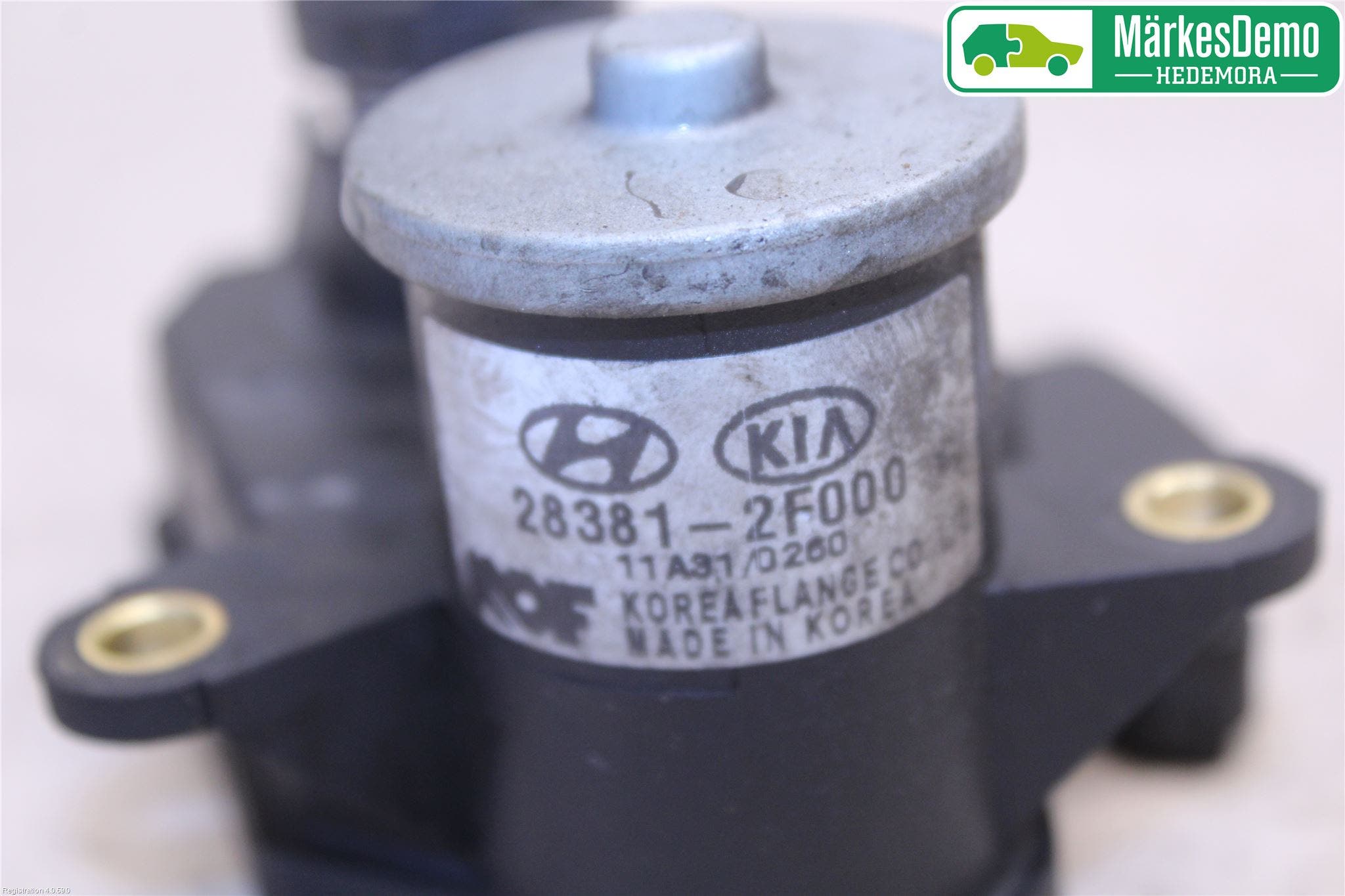 Kia SORENTO 10-14 Inj Virvelspjäll Ställmotor
