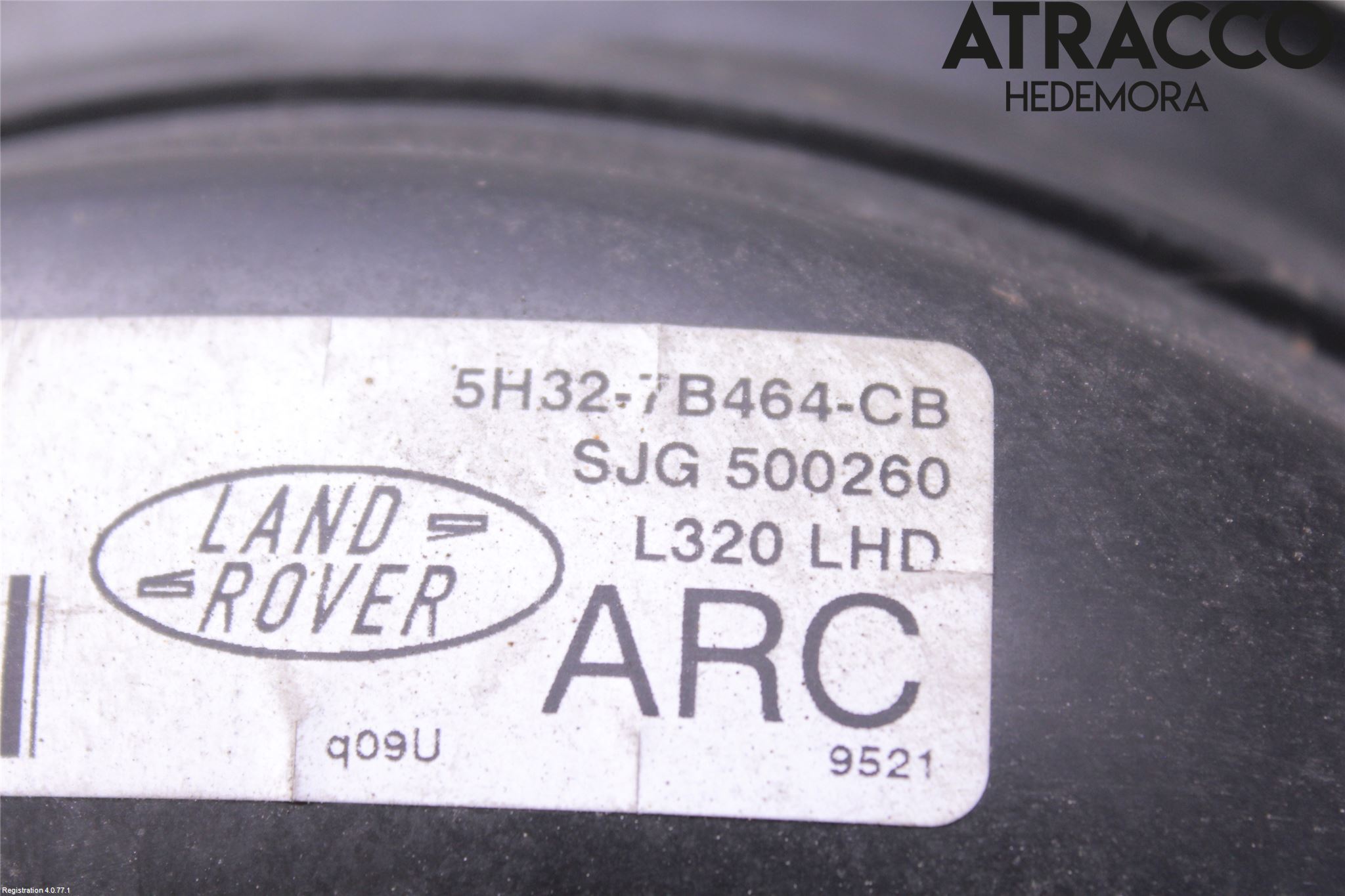 Landrover RANGE ROVER SPORT (L320) 05-09 Bromsservo